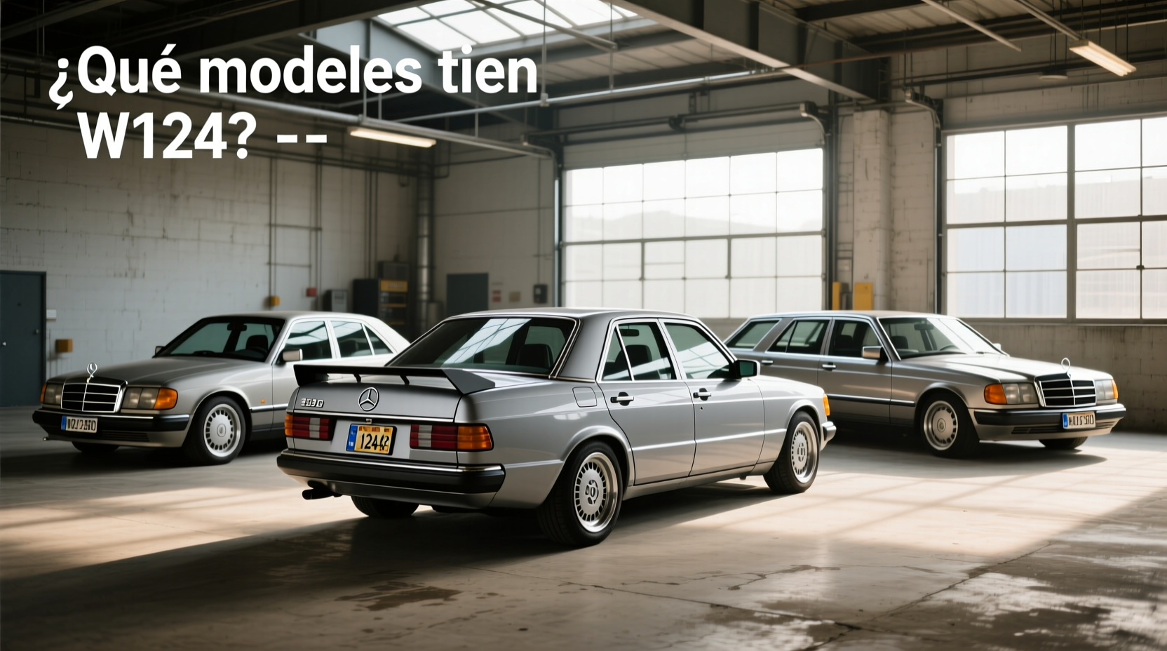 How to Choose Spoiler Mercedes W124, ¿Qué Modelos Tiene W124?