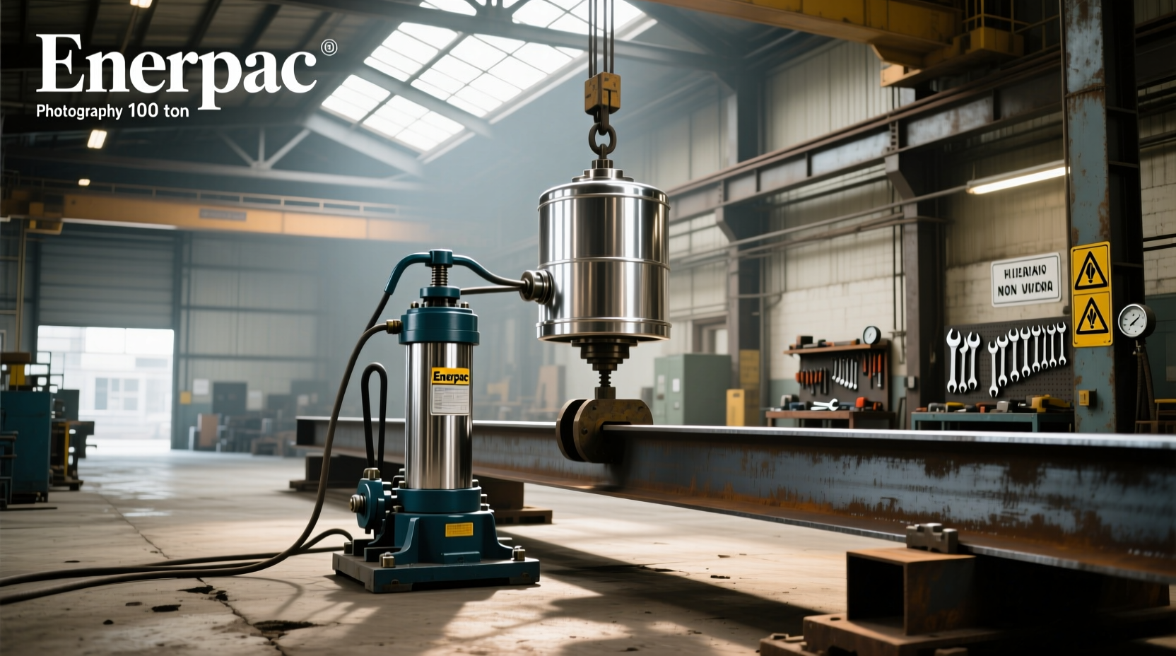 How to Choose & Use an Enerpac Hydraulic Jack 100 Ton Safely