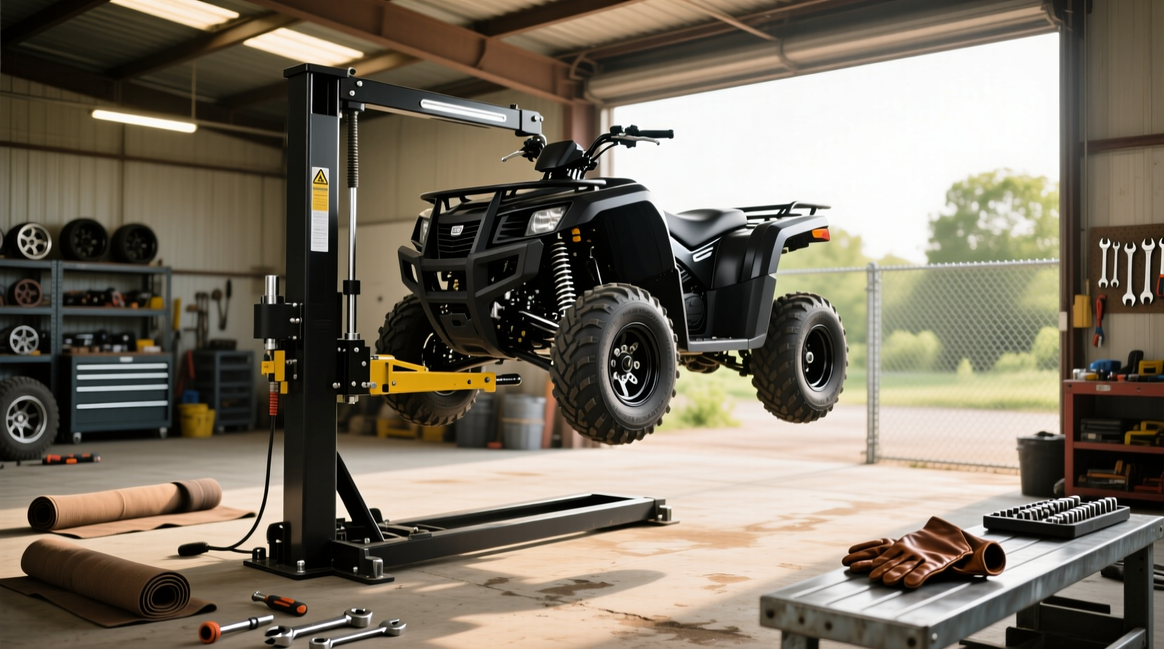 How to Choose the Right ATV Lift Jack for Your Garage