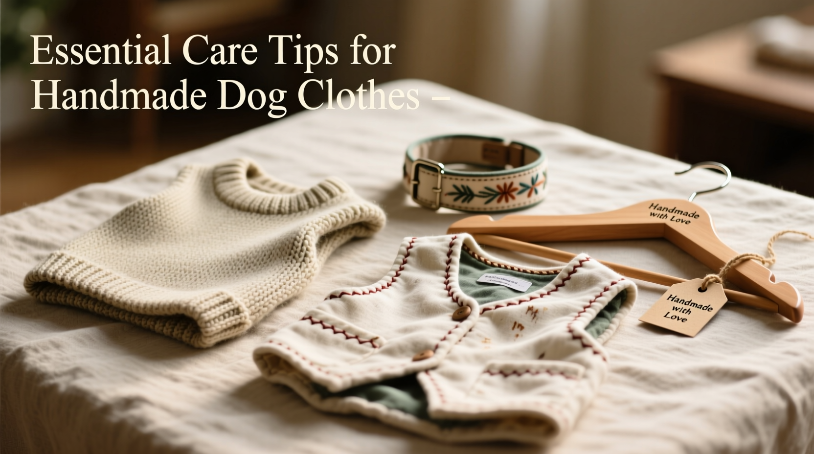 how to maintain and prolong the life of handmade dog clothes essential care tips