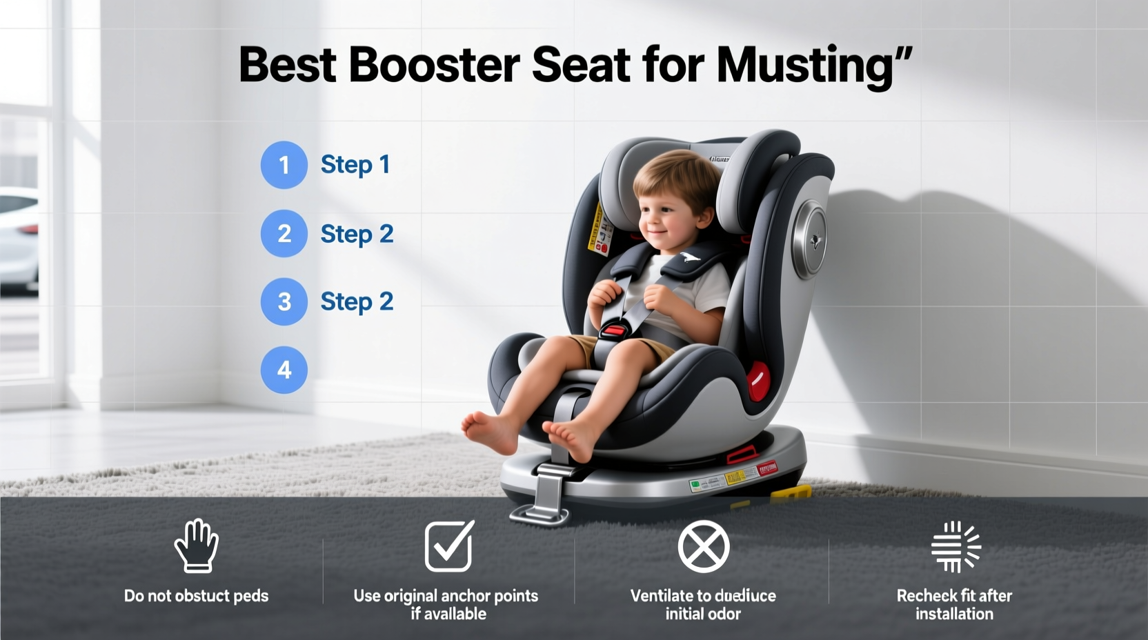 best booster seat for mustang