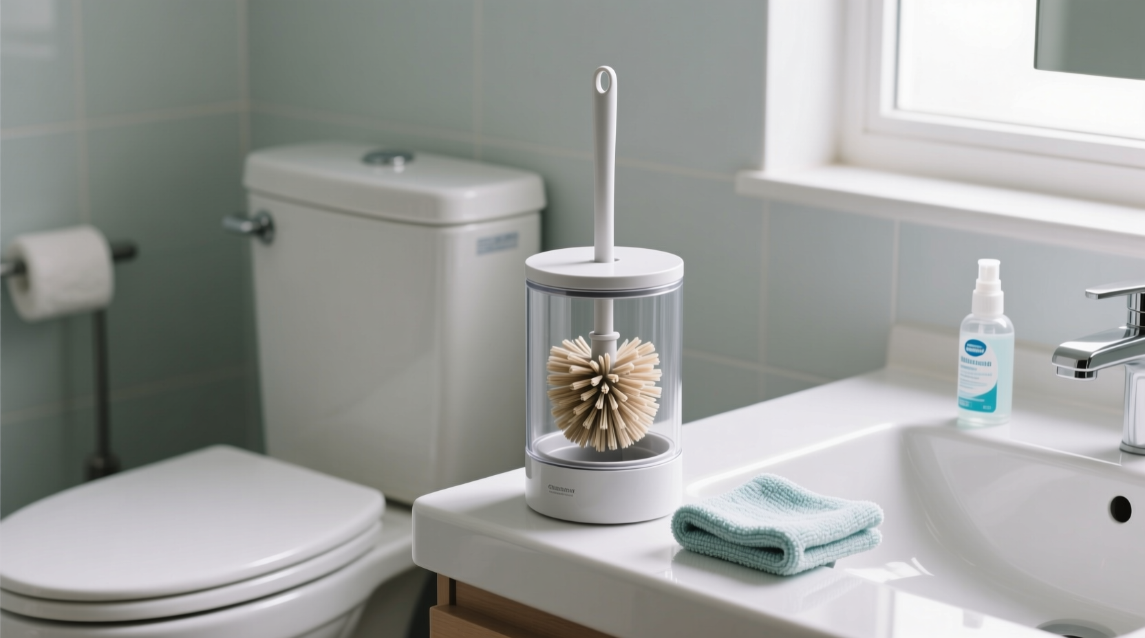 how to keep toilet brush clean