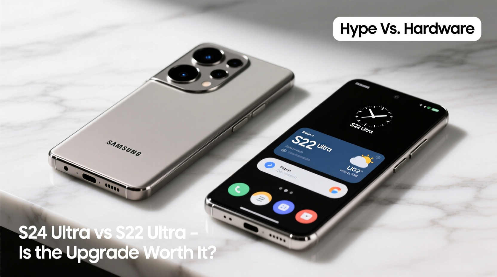 samsung s24 vs s22 ultra is the upgrade worth it or are you just paying for hype