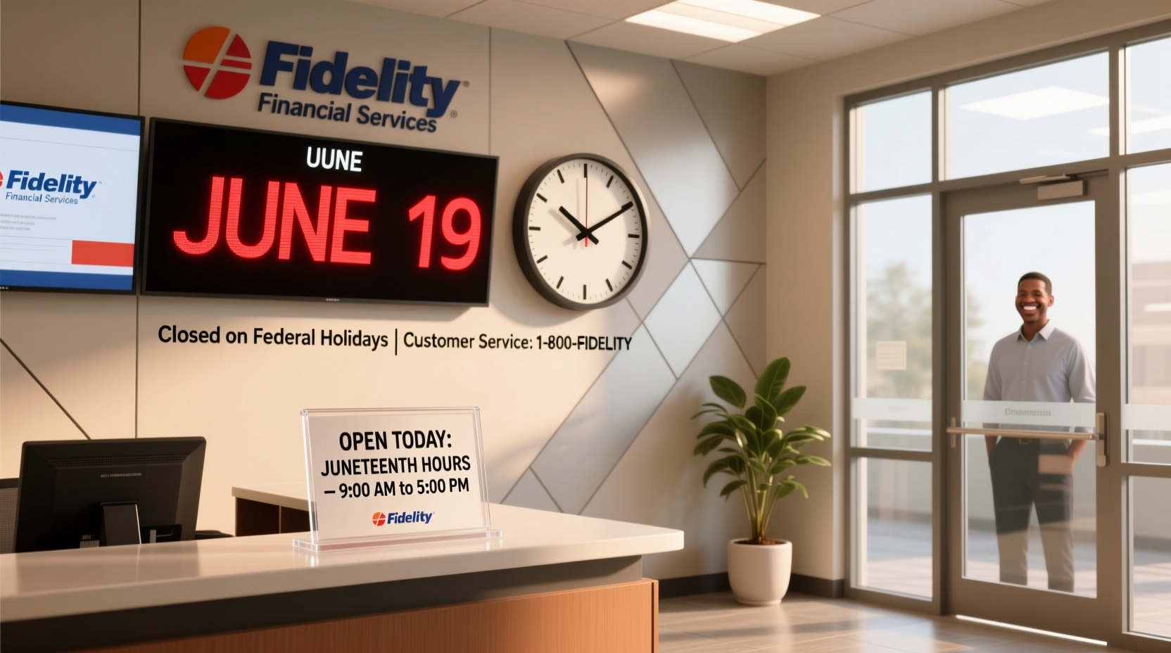 is fidelity open on juneteenth