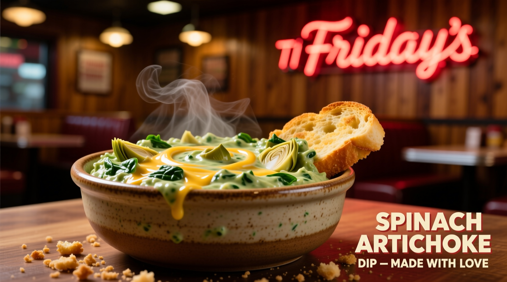 Authentic TGI Friday's Spinach Artichoke Dip Recipe