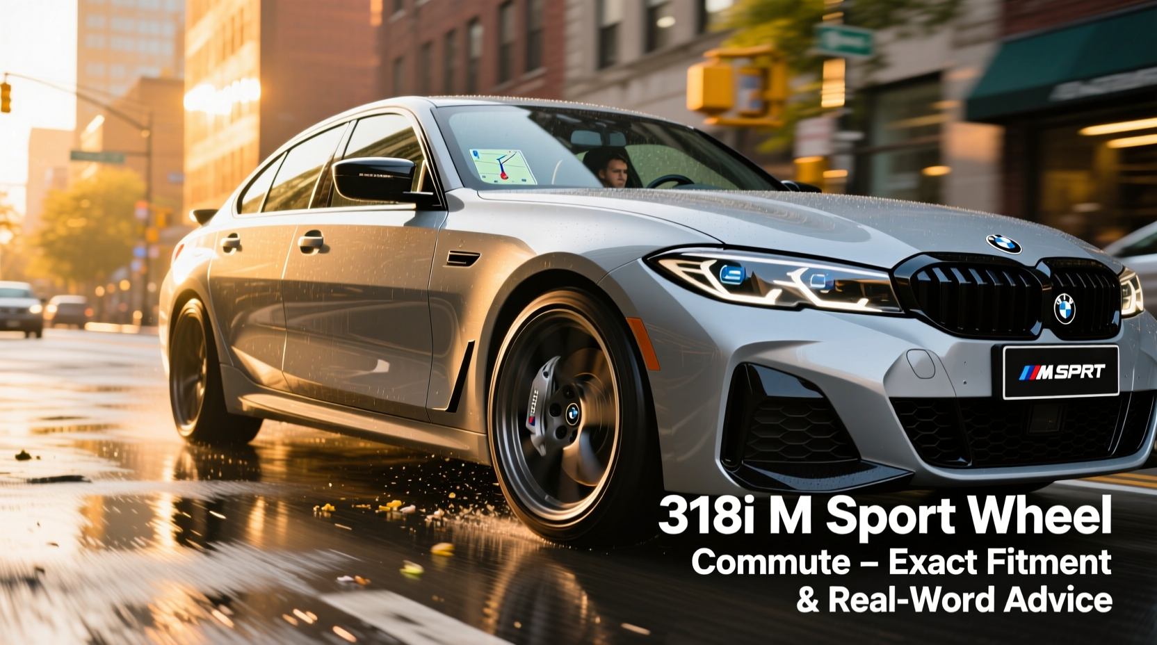 318i m sport wheel commute