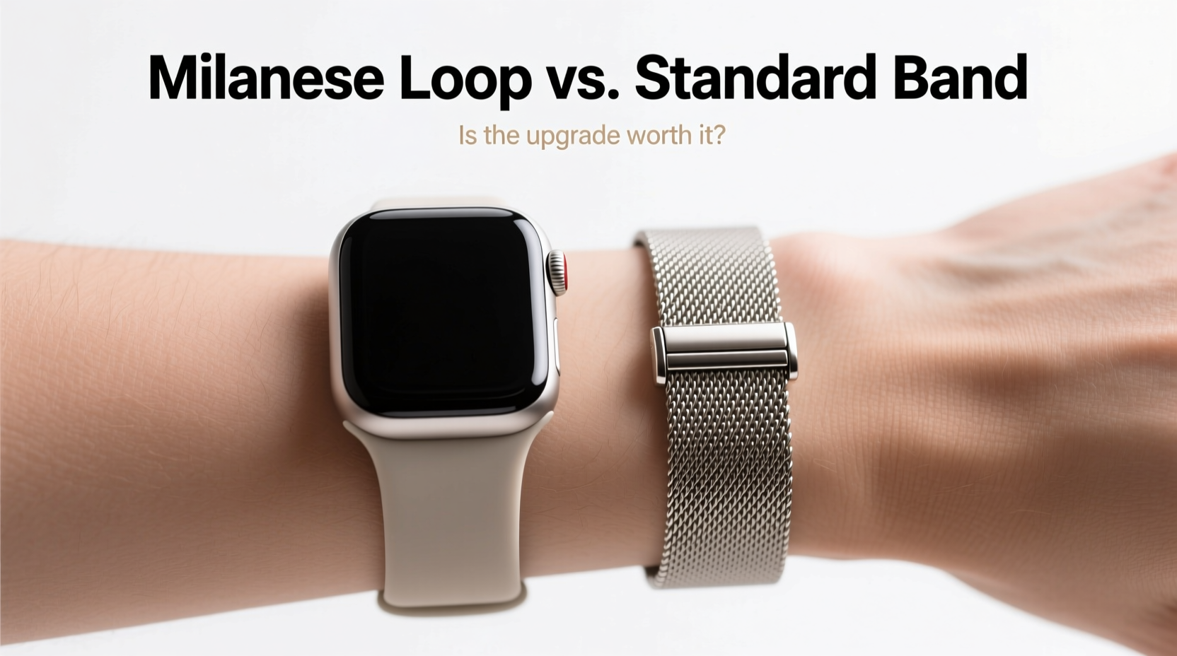 apple watch band showdown is a regular bracelet really that different from a milanese loop