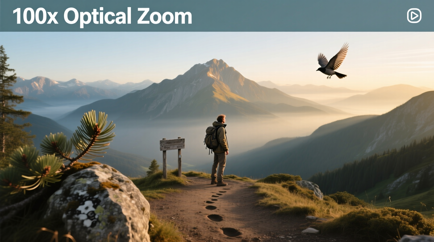 100x optical zoom real vs. marketing