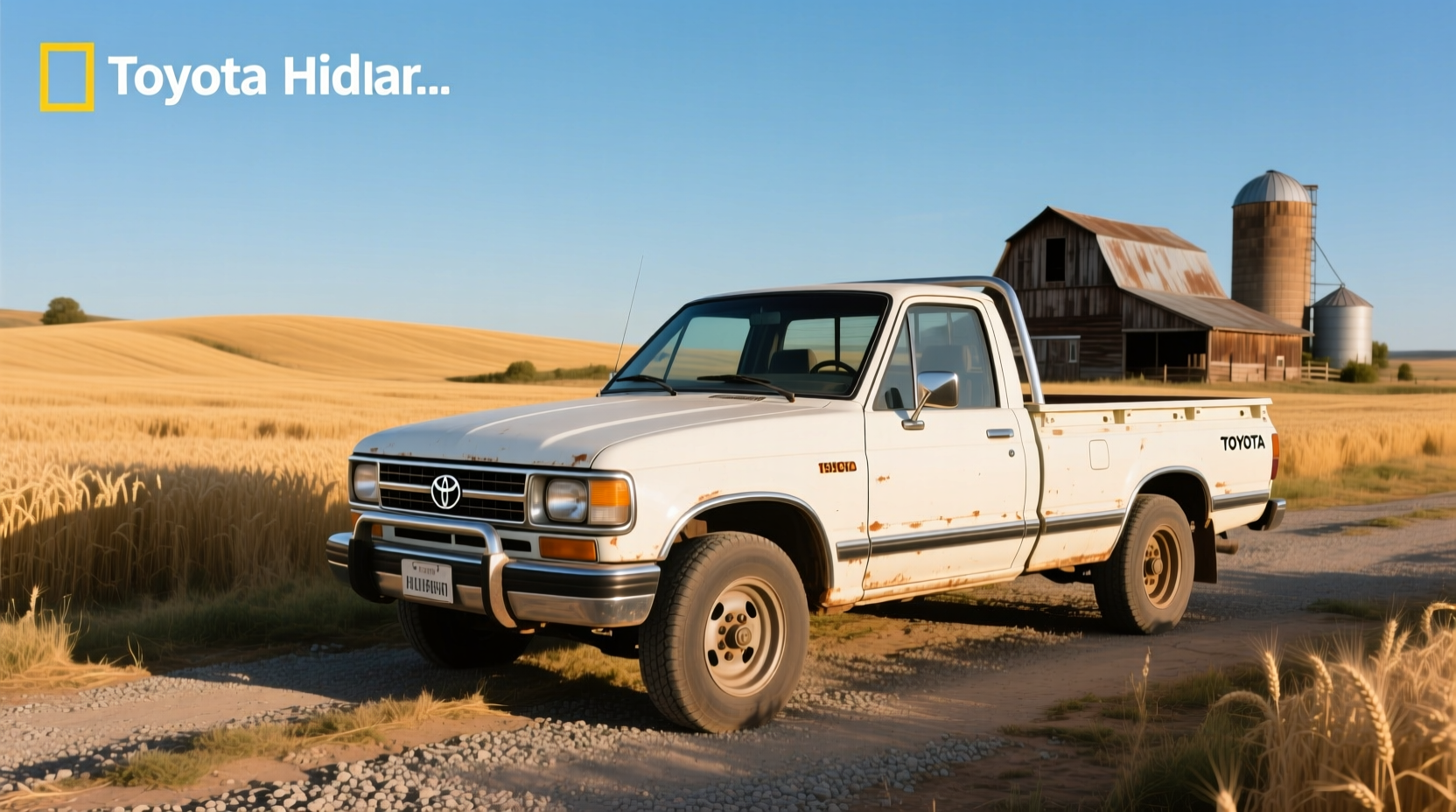 1980 Toyota Pickup Truck parked outdoors