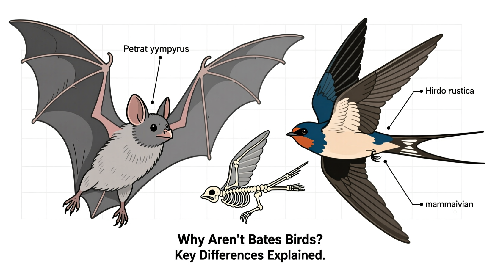 why arent bats birds key differences explained