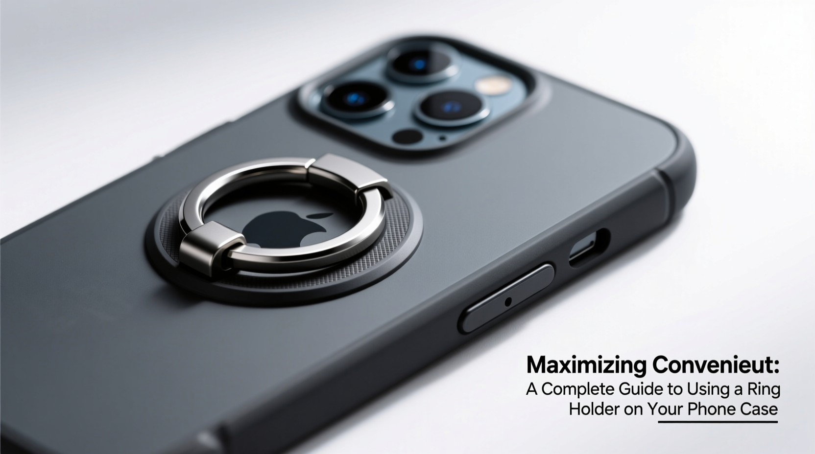 maximizing convenience a complete guide to using a ring holder on your phone case