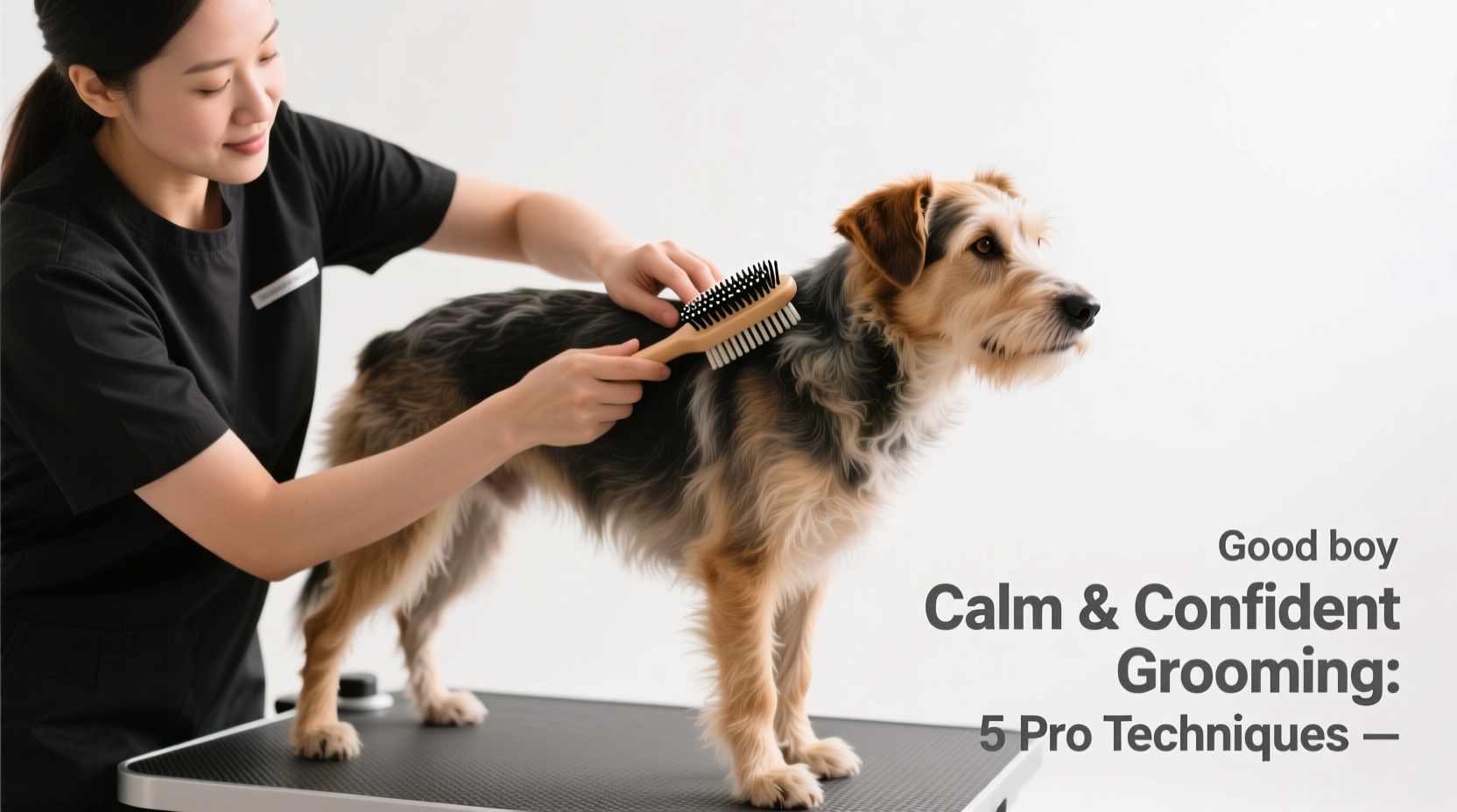 effective techniques to calm and hold your dog still for stress free grooming