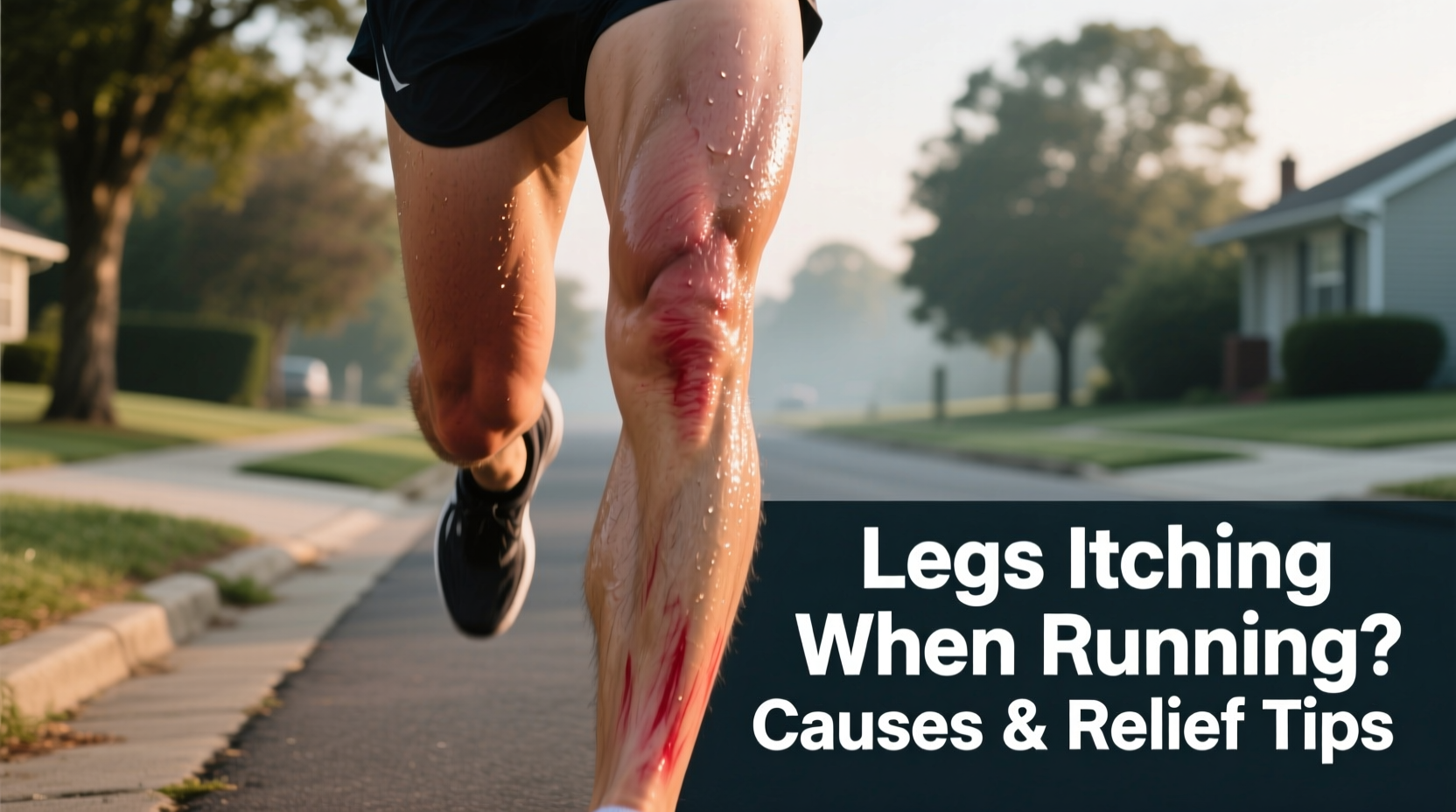 legs itching when running causes and relief tips