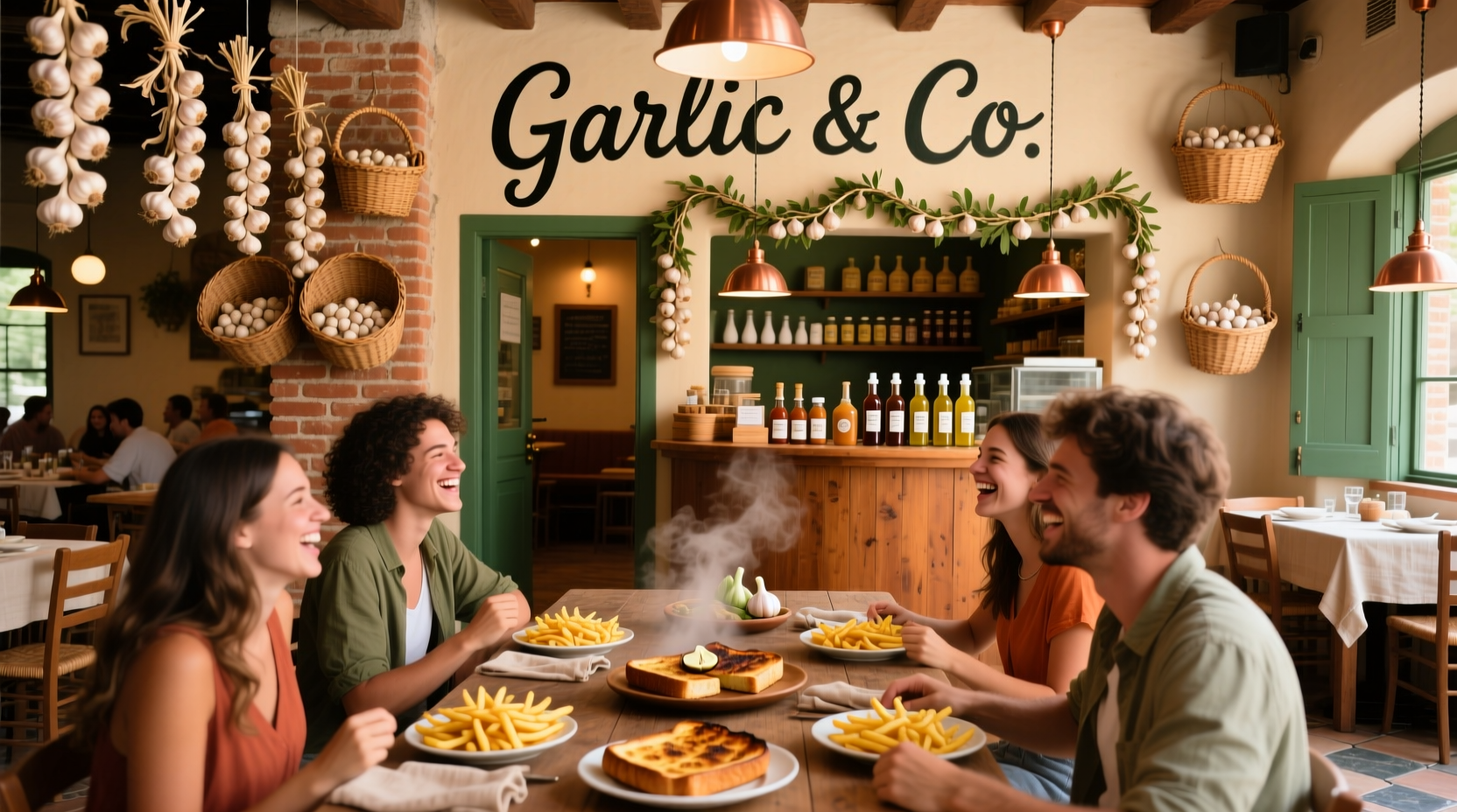 the garlic restaurant