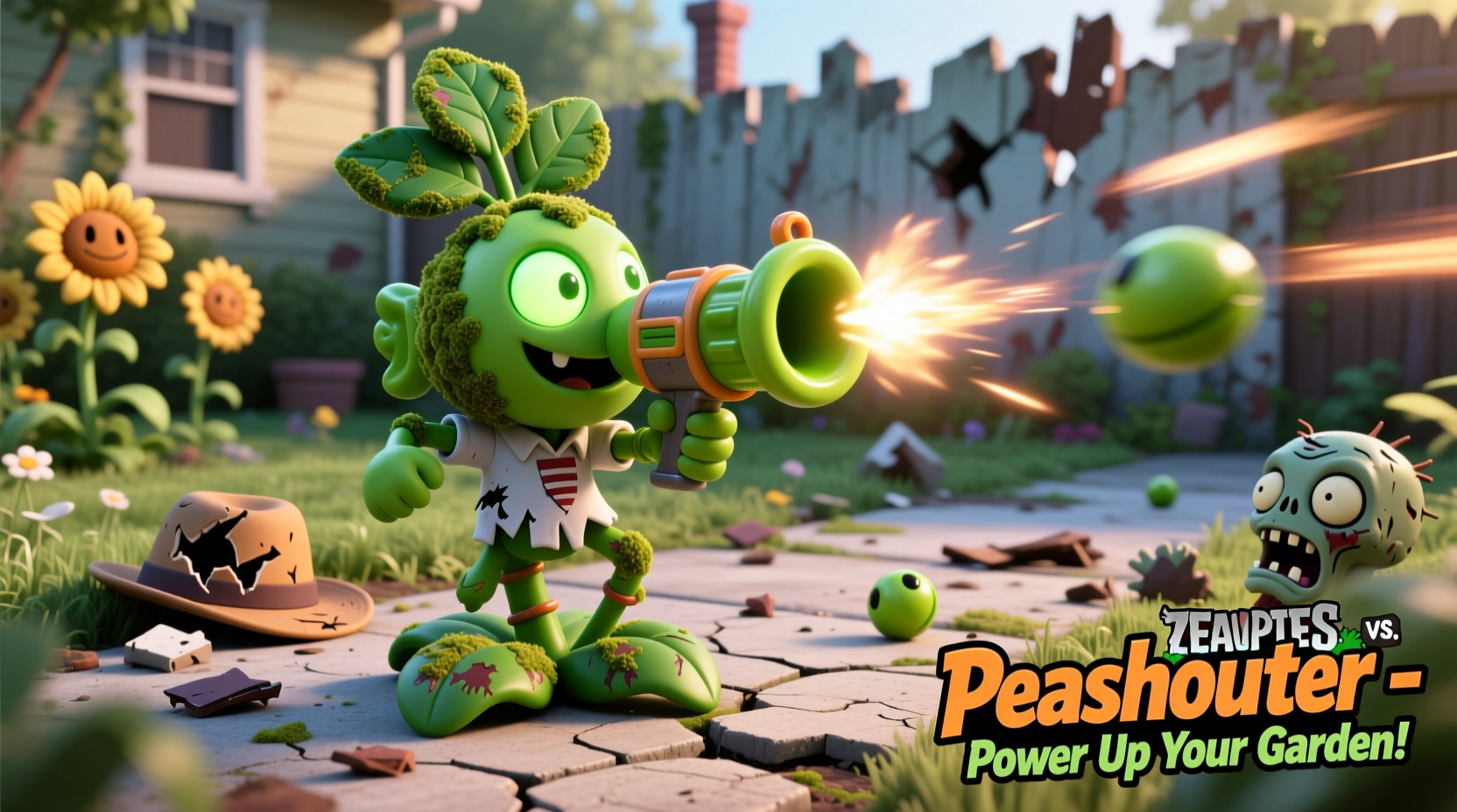 is the plants vs zombies peashooter figure just another projectile toy or is it worth the hype