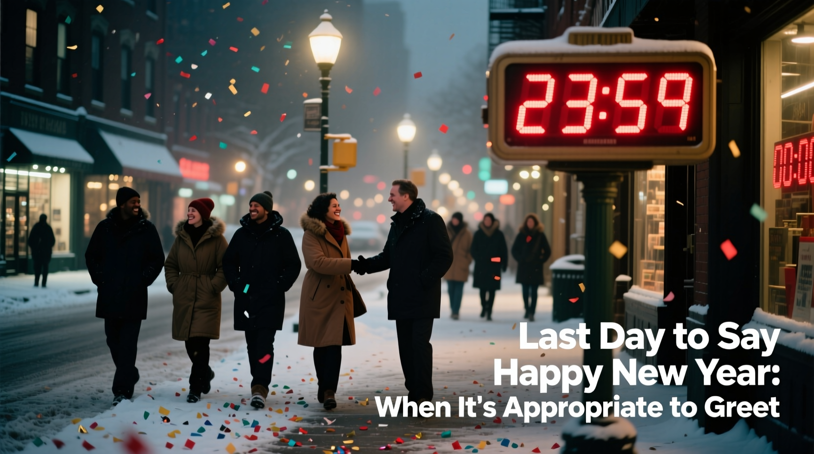 when is the last day to say happy new year