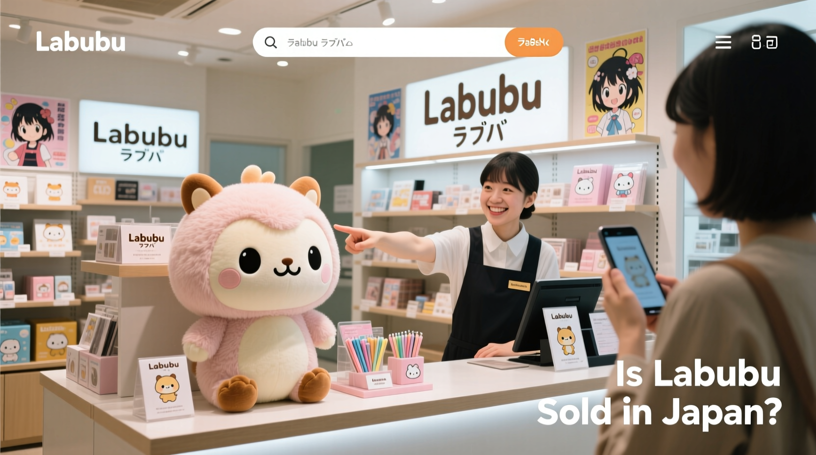 do they sell labubu in japan