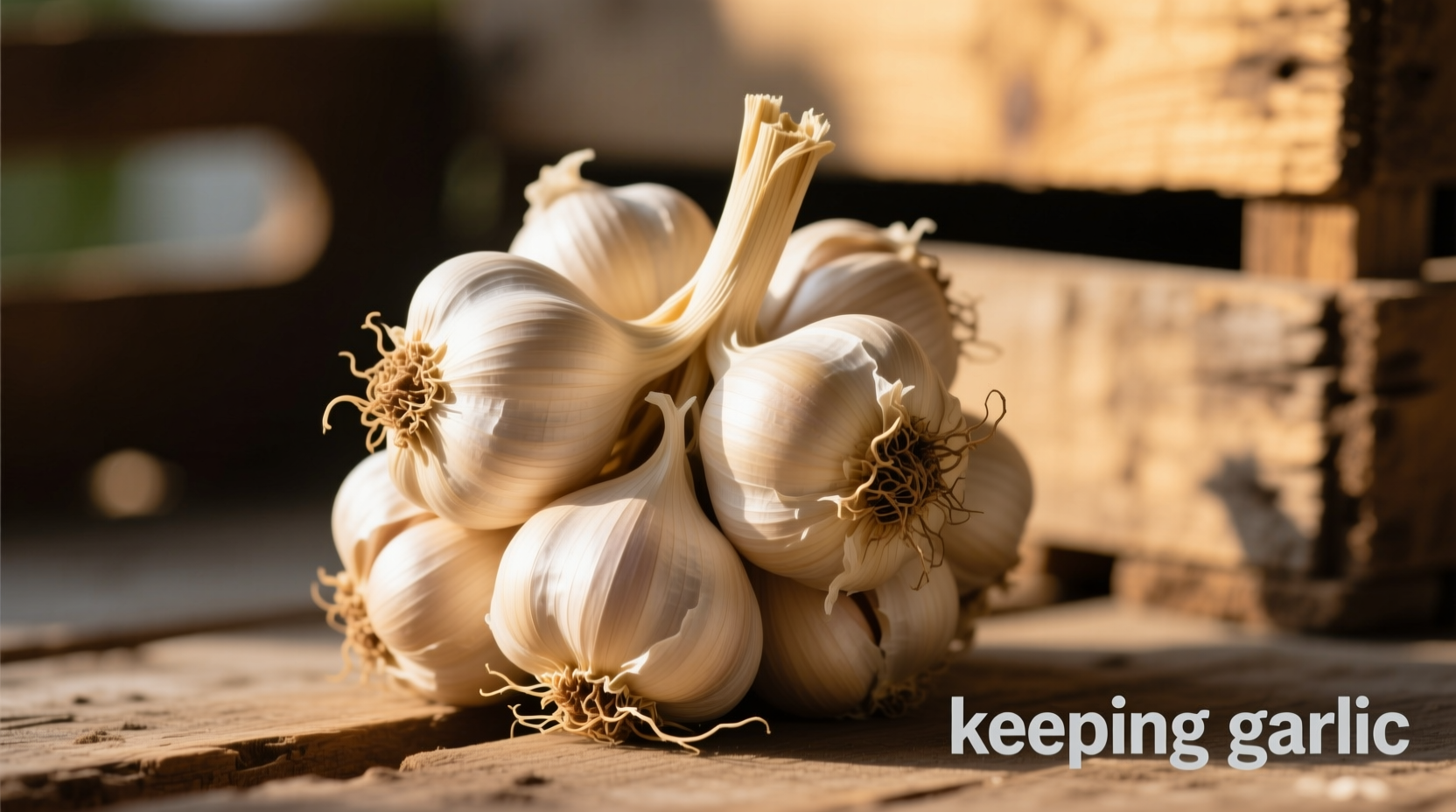 keeping garlic