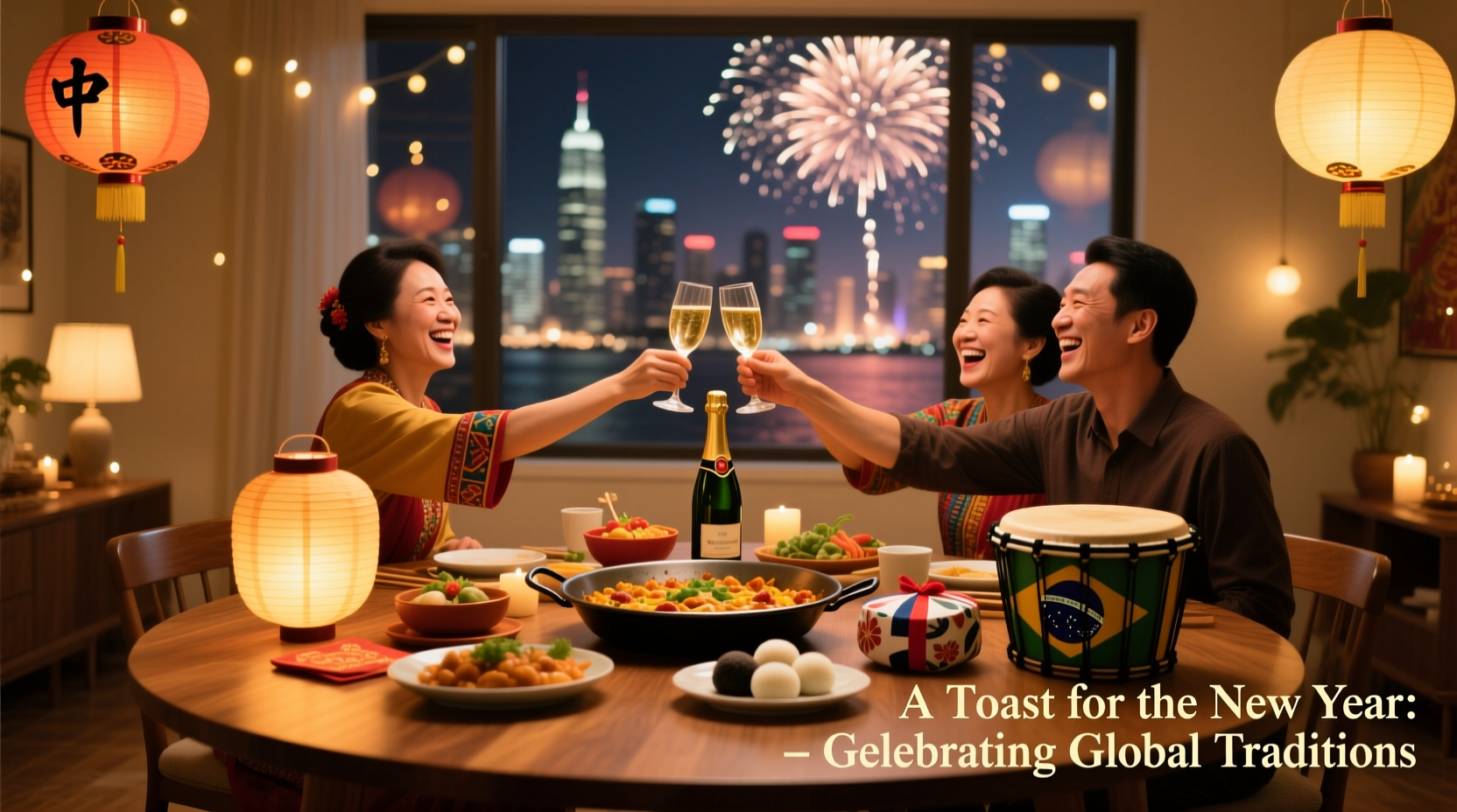 a toast for the new year