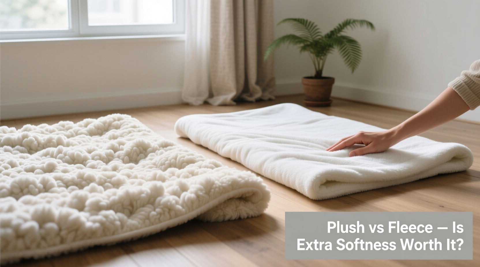fleece vs plush blankets is the extra softness of plush worth it