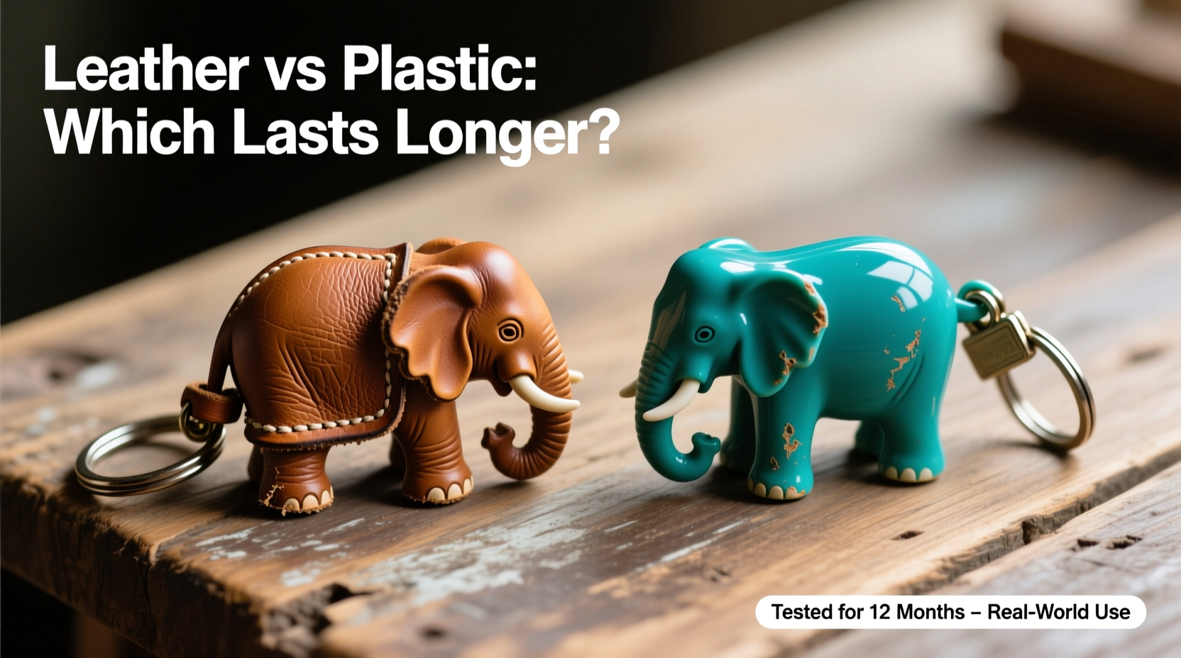 leather vs plastic elephant keychains which one is actually worth it and wont break