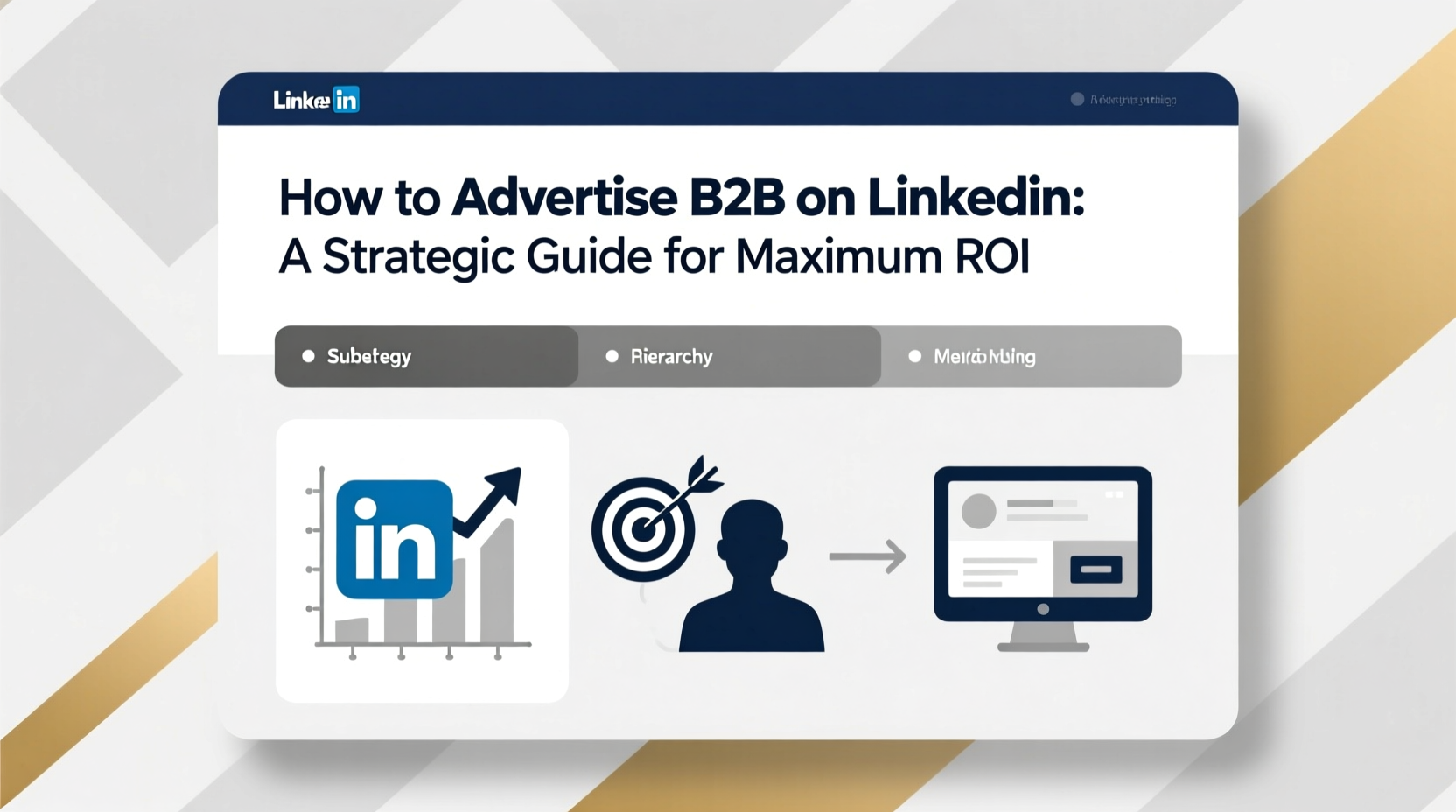 how to advertise b2b on linkedin