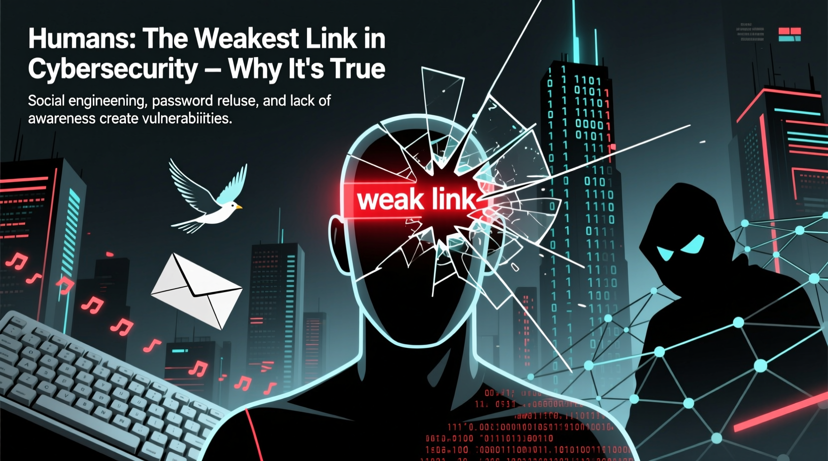 humans the weakest link in cybersecurity why its true