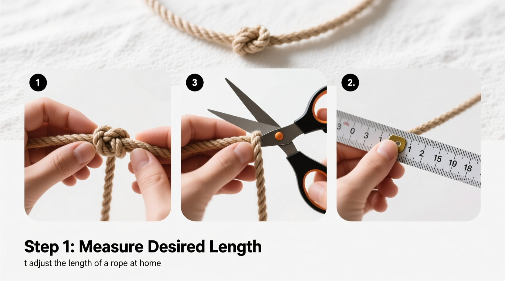 simple and effective methods to adjust the length of a rope necklace at home