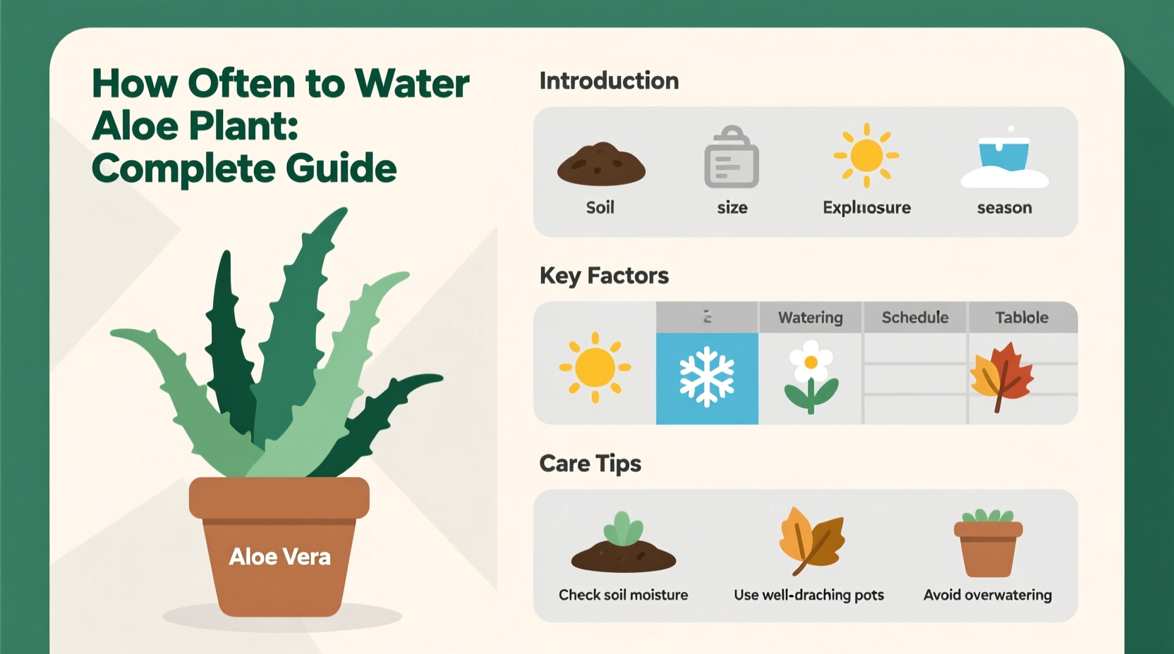how often do i water my aloe plant