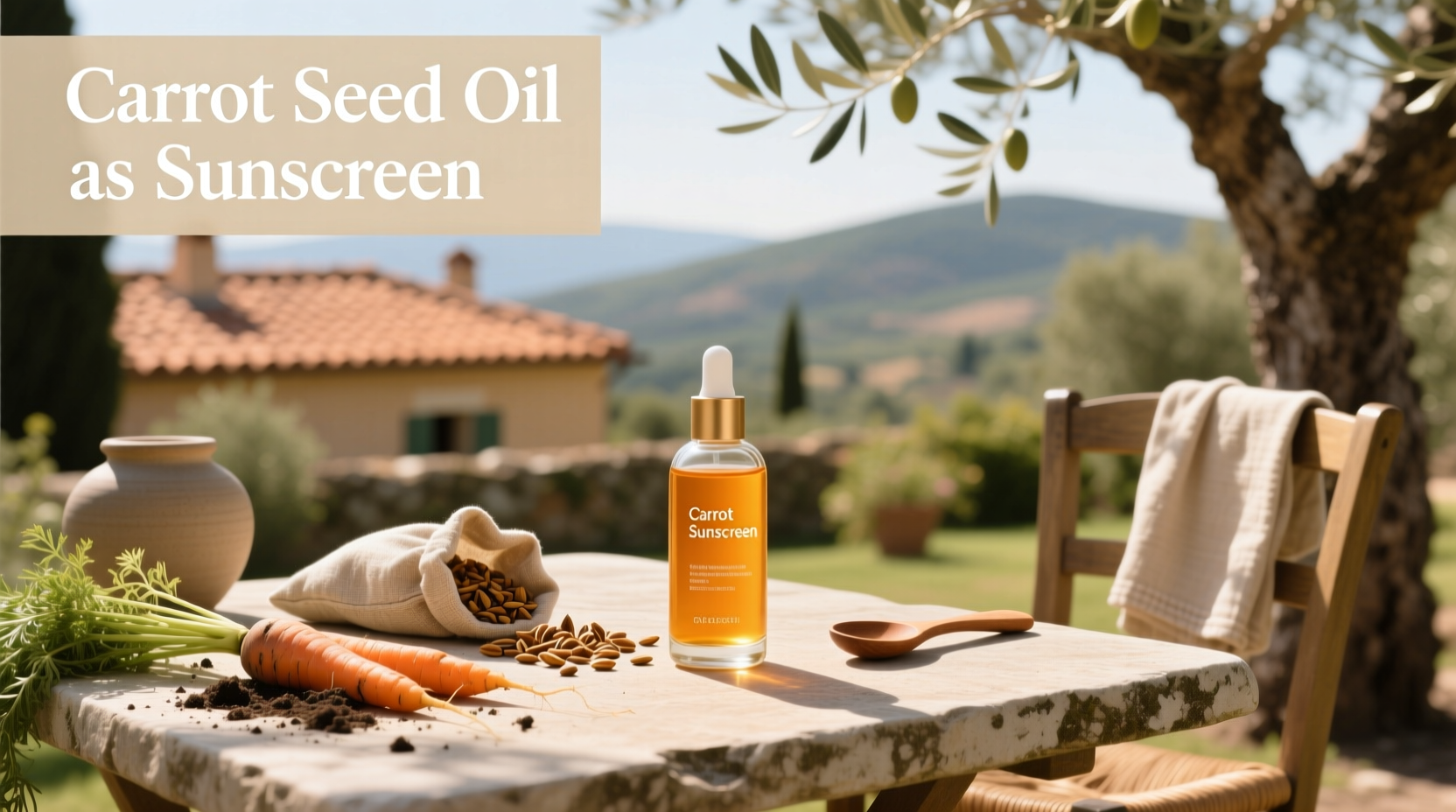carrot seed oil for sun protection truth risks