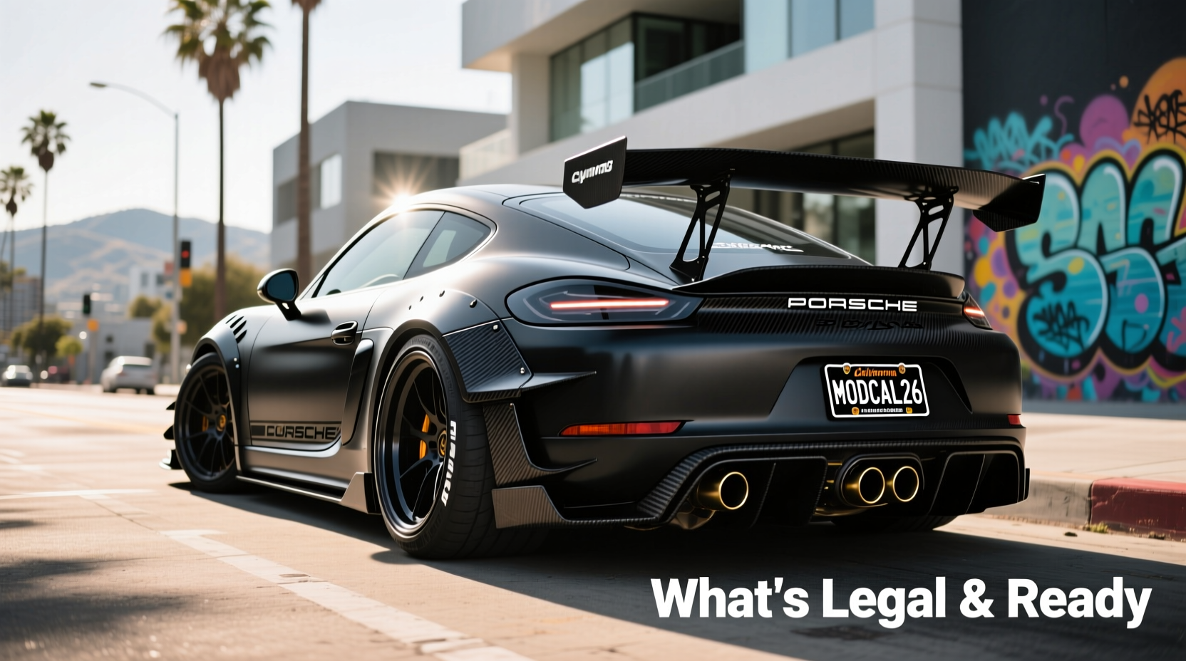 Cayman Mods California 2026: What's Legal & Ready