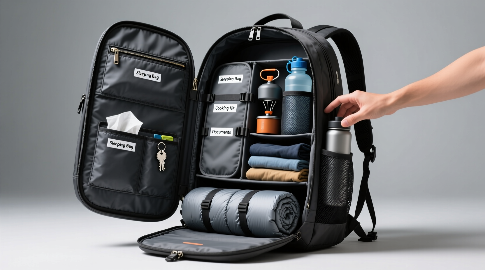 ultimate guide to organizing a large capacity backpack for maximum space and accessibility