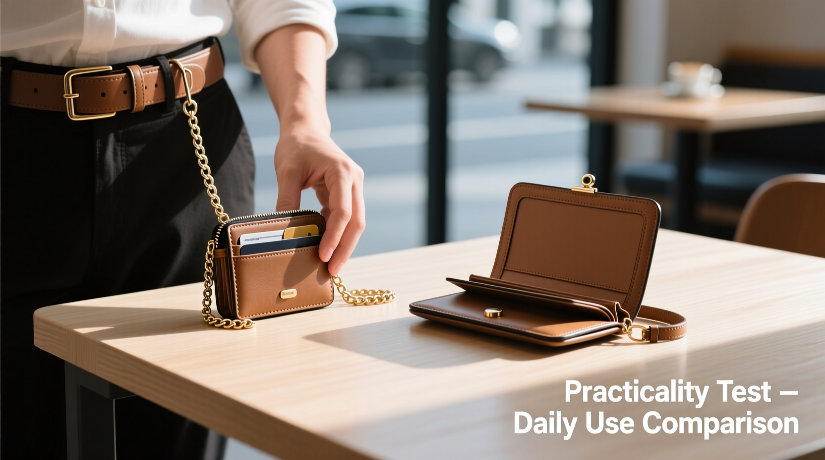 wallet on chain vs clutch which is actually more practical for everyday use