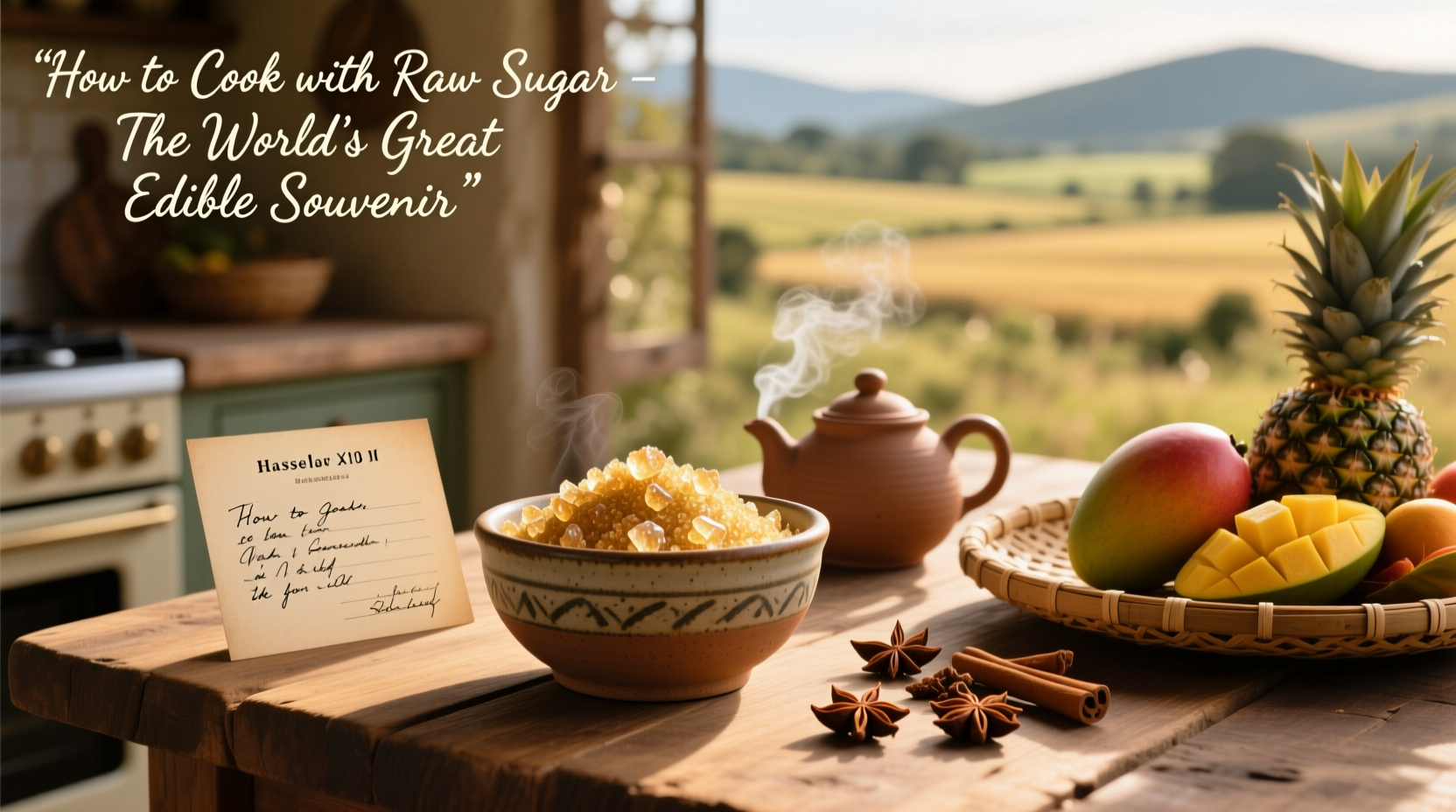 how to cook with raw sugar the worlds great edible souvenir