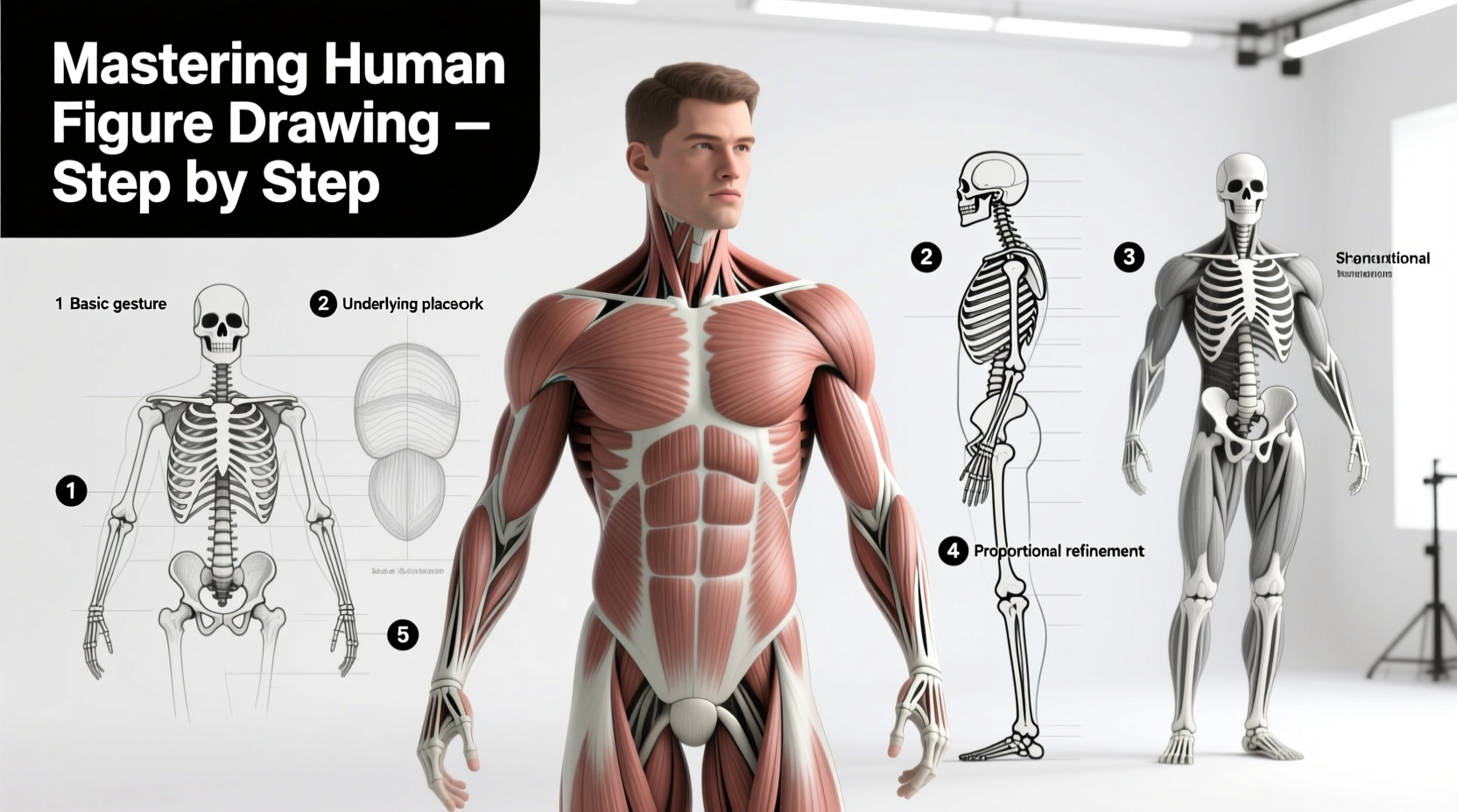 mastering how to draw the human body step by step techniques for all skill levels