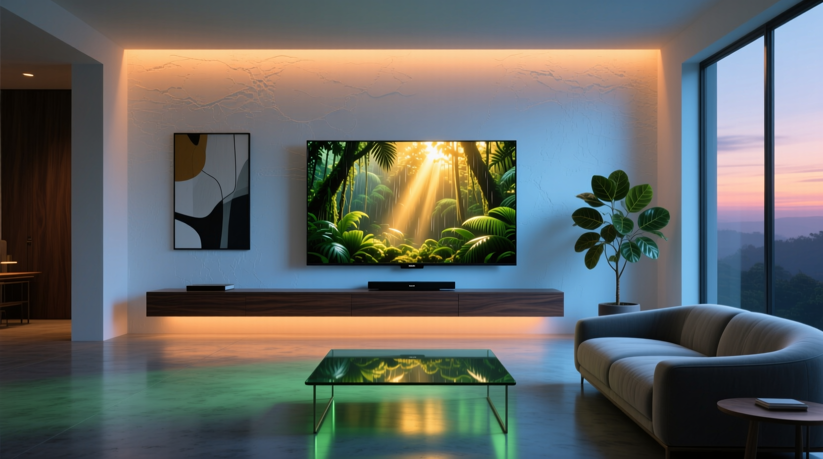 tv ambient lighting sync to picture buying guide