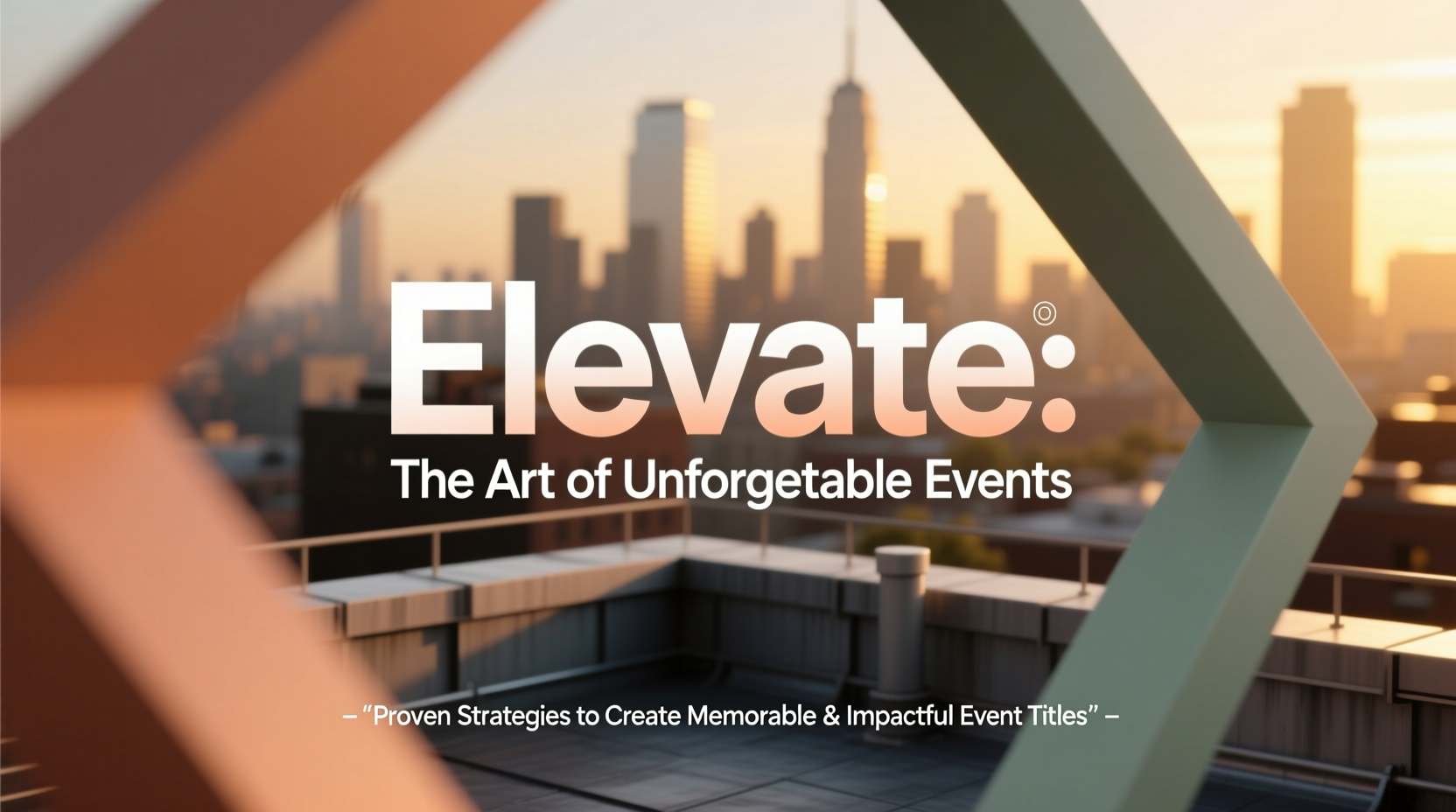 how to name an event proven strategies to create memorable and impactful event titles