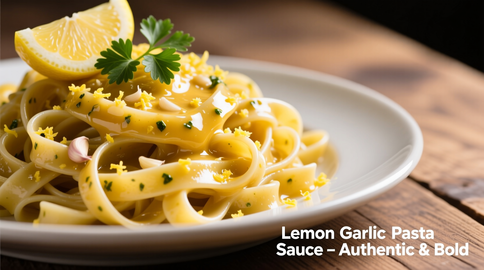 lemon garlic sauce for pasta