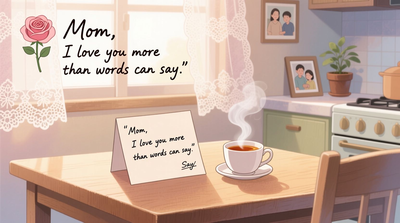 what to write to your mom on valentines day