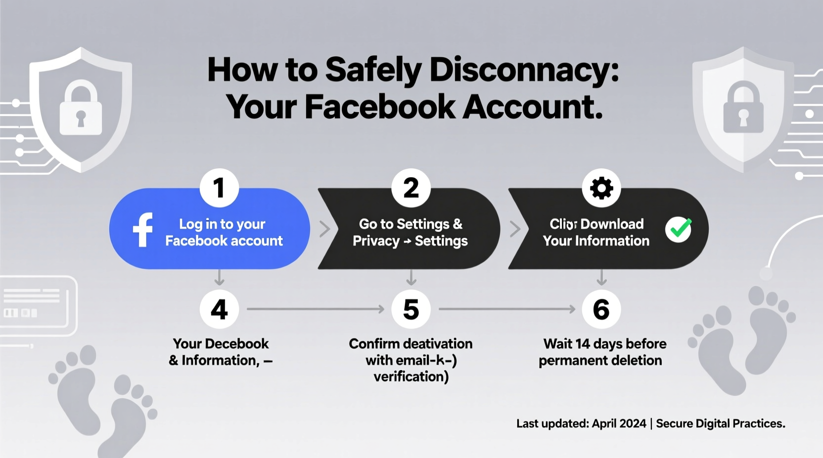 how to safely disconnect your facebook account a step by step guide to protect your privacy