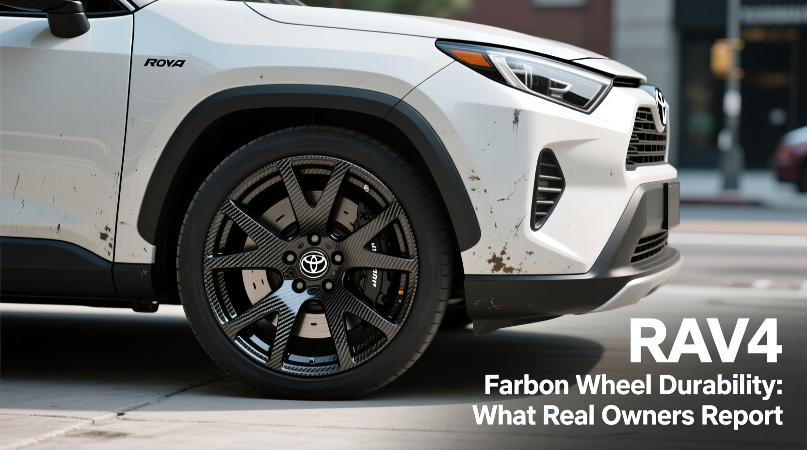 rav4 fake carbon wheel durability