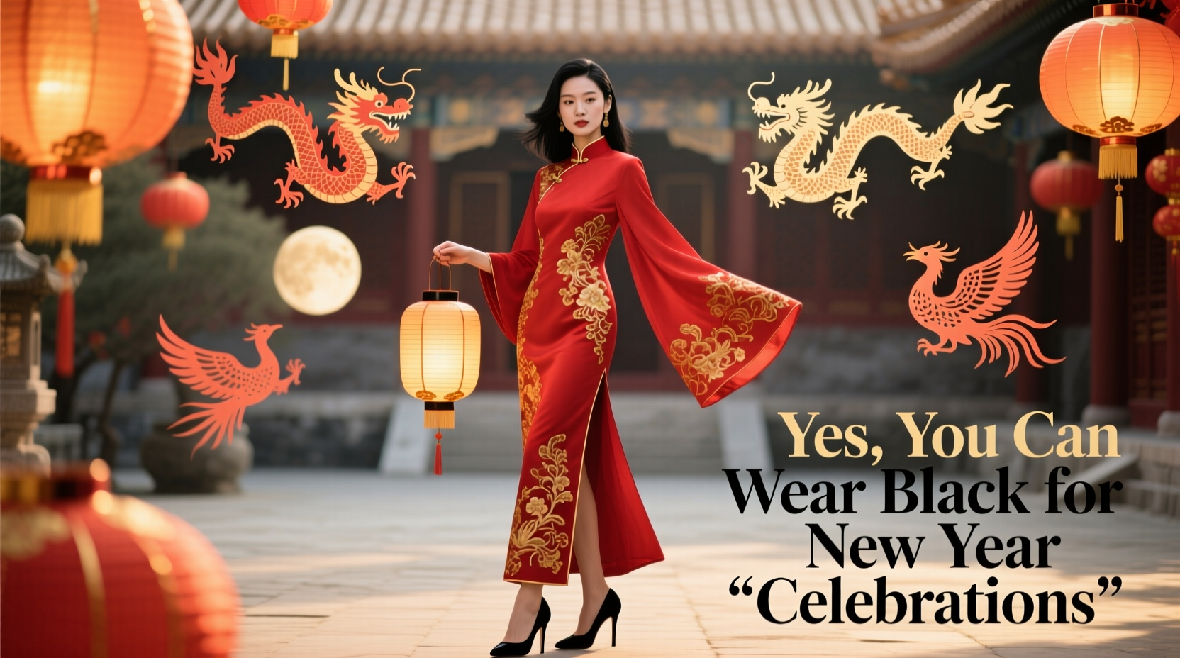 can you wear black for new year