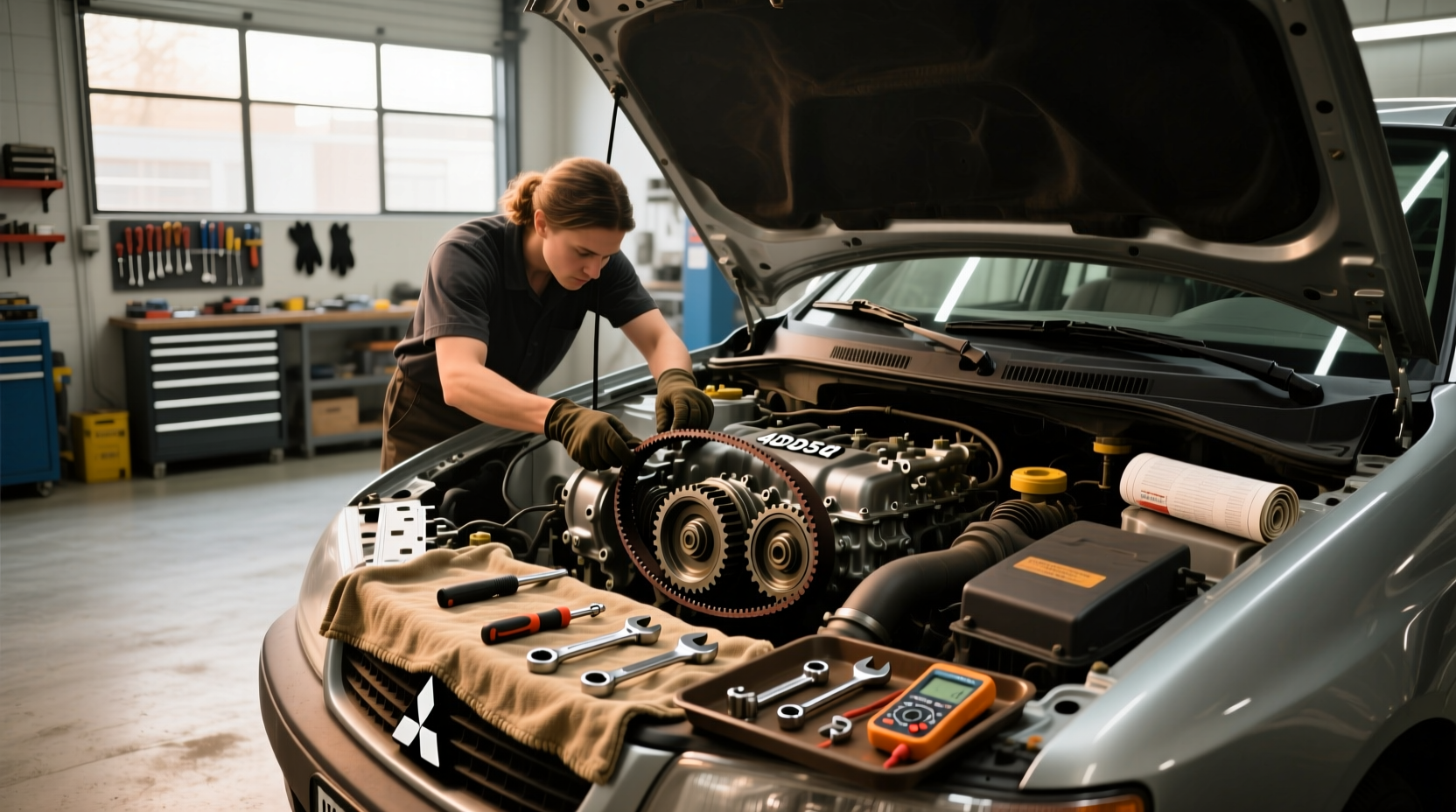 How to Replace Mitsubishi 4D56 Timing Belt: Step-by-Step Guide