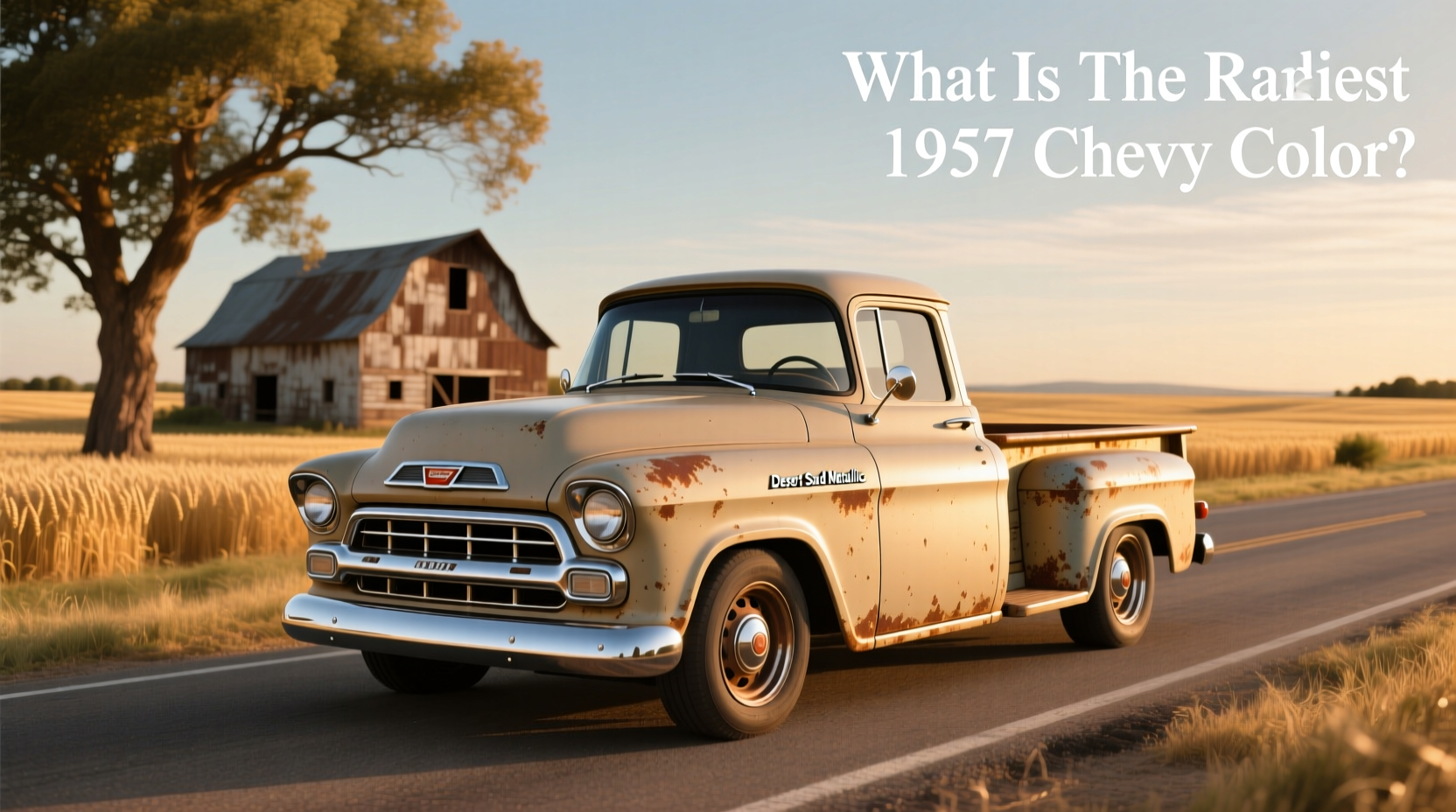 1957 chevy truck colors buying guide
