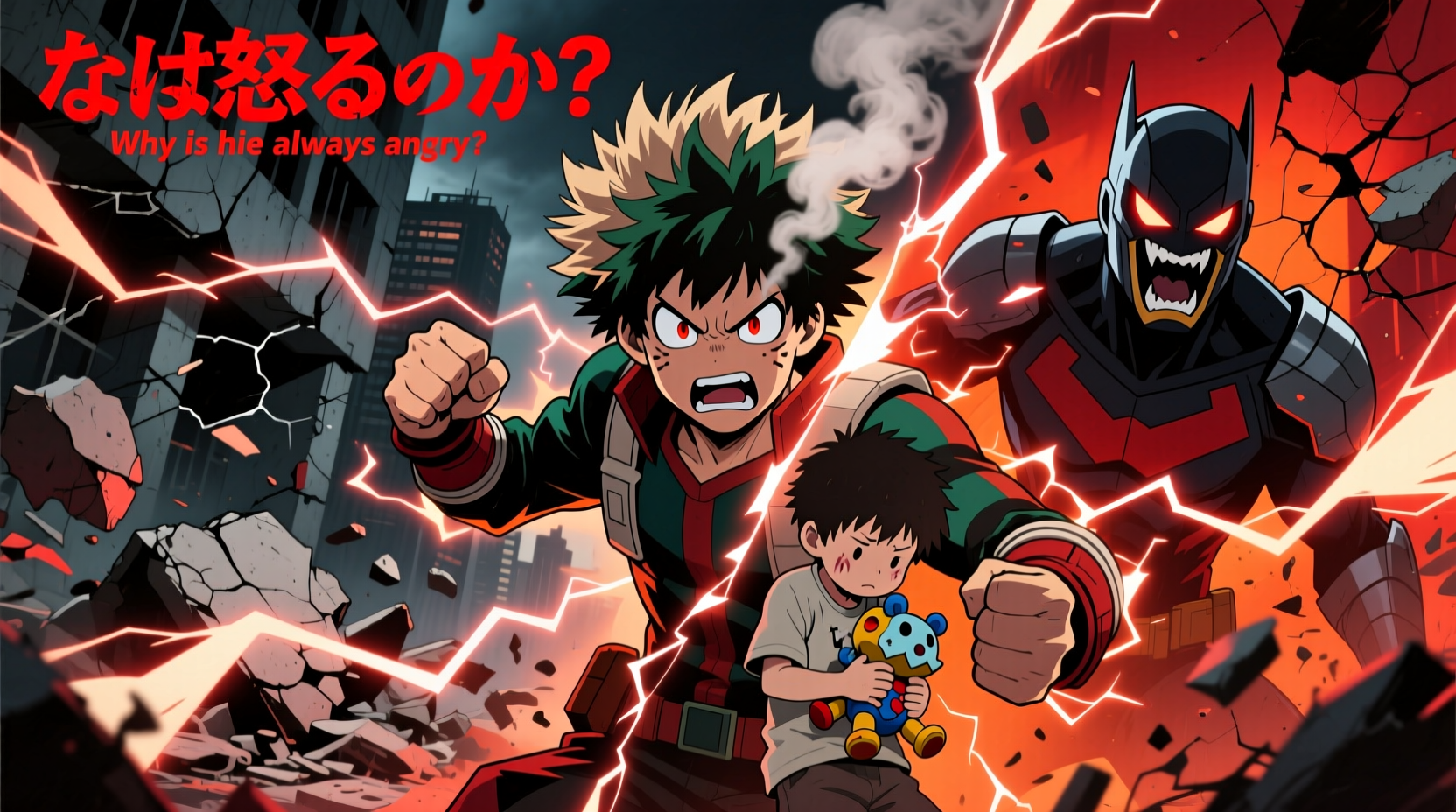 why is bakugo always mad exploring his anger in mha