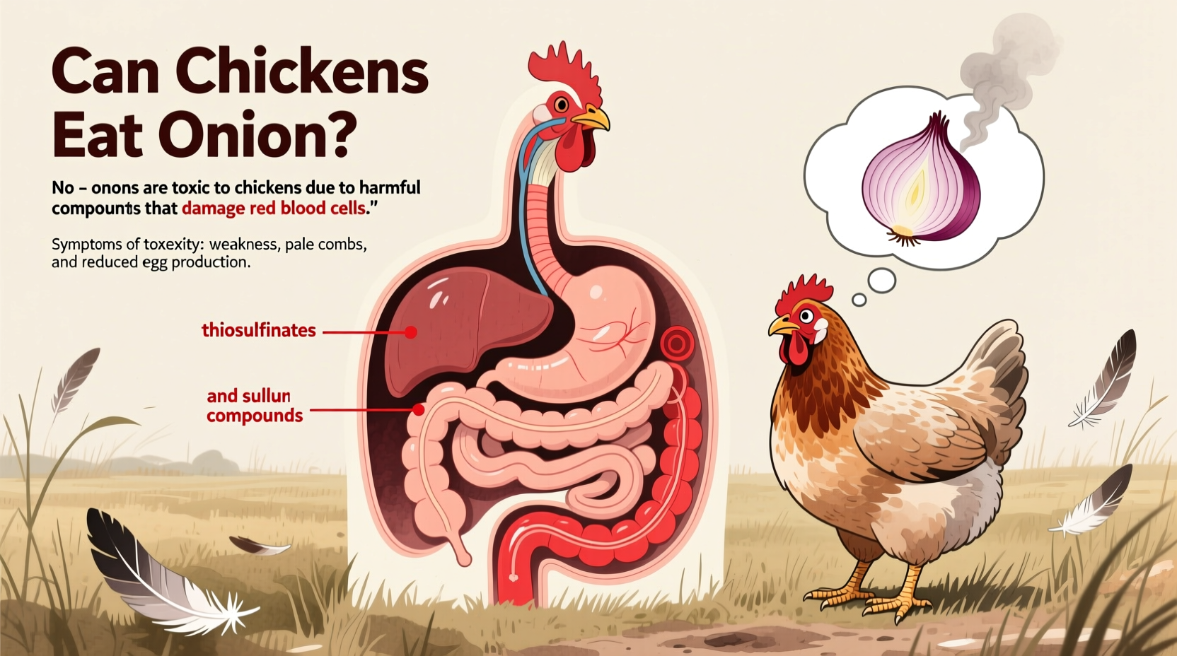 Can Chickens Eat Onion? The Definitive Safety Guide