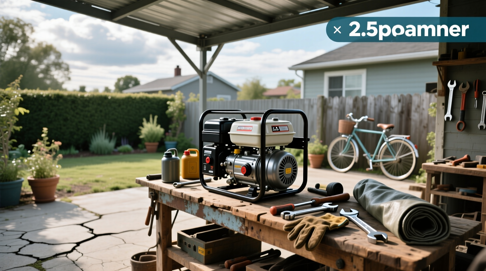 2.5hp gasoline generator buyer’s guide