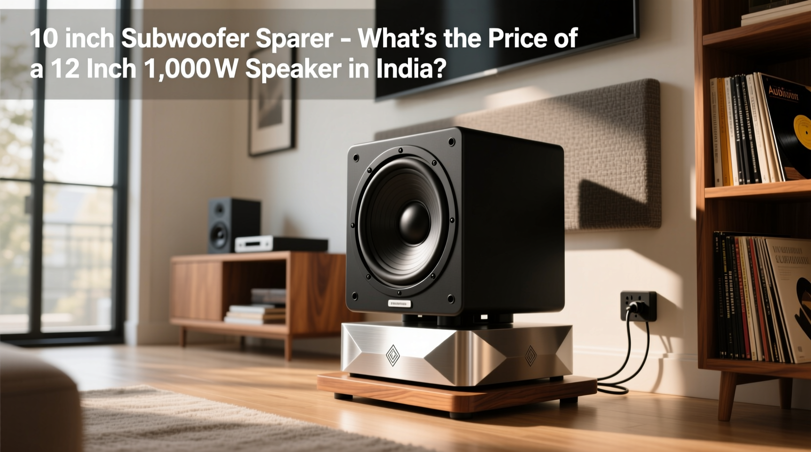 10 Inch Subwoofer Spacer and 12 Inch 1000 Watt Speaker Guide