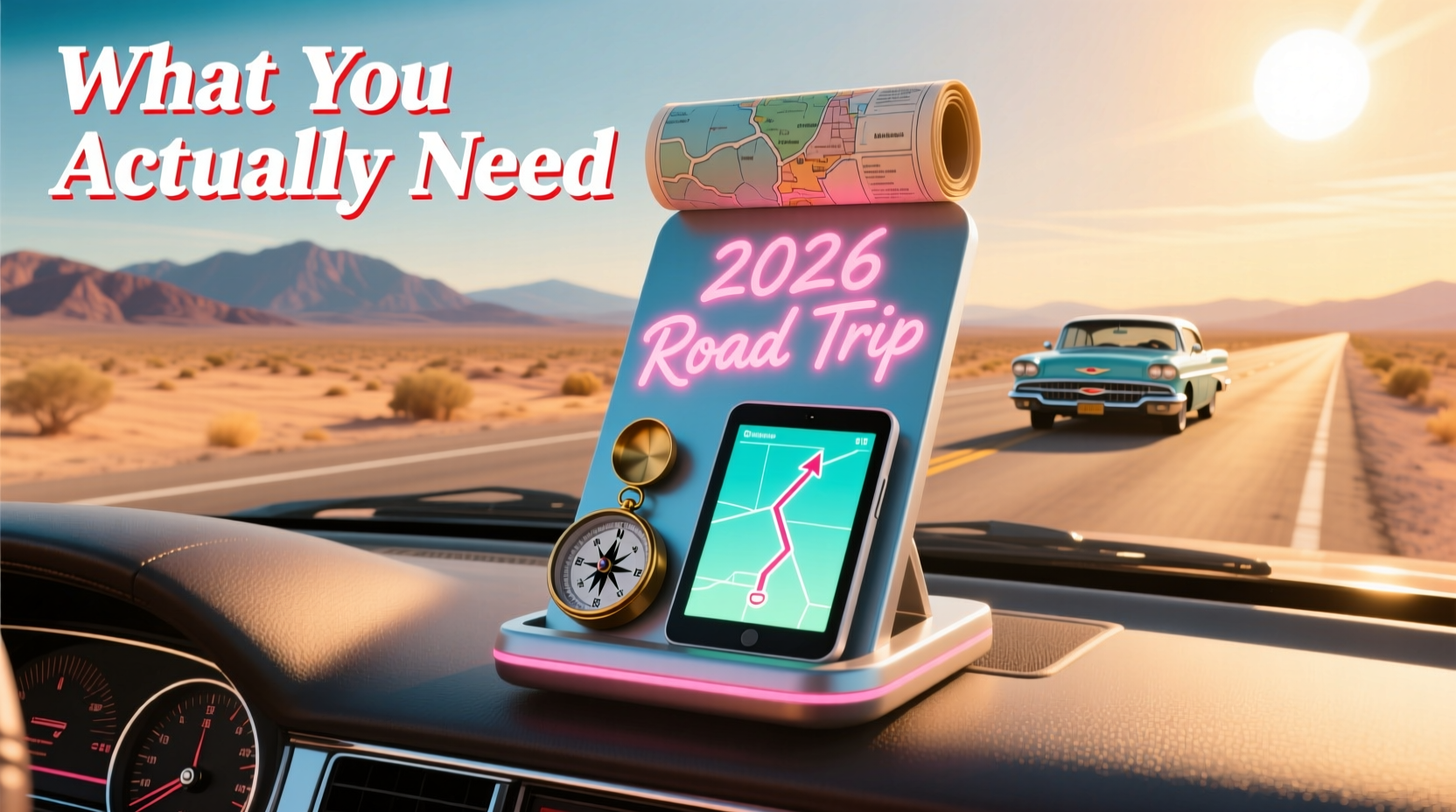 2026 road trip magnetic holder