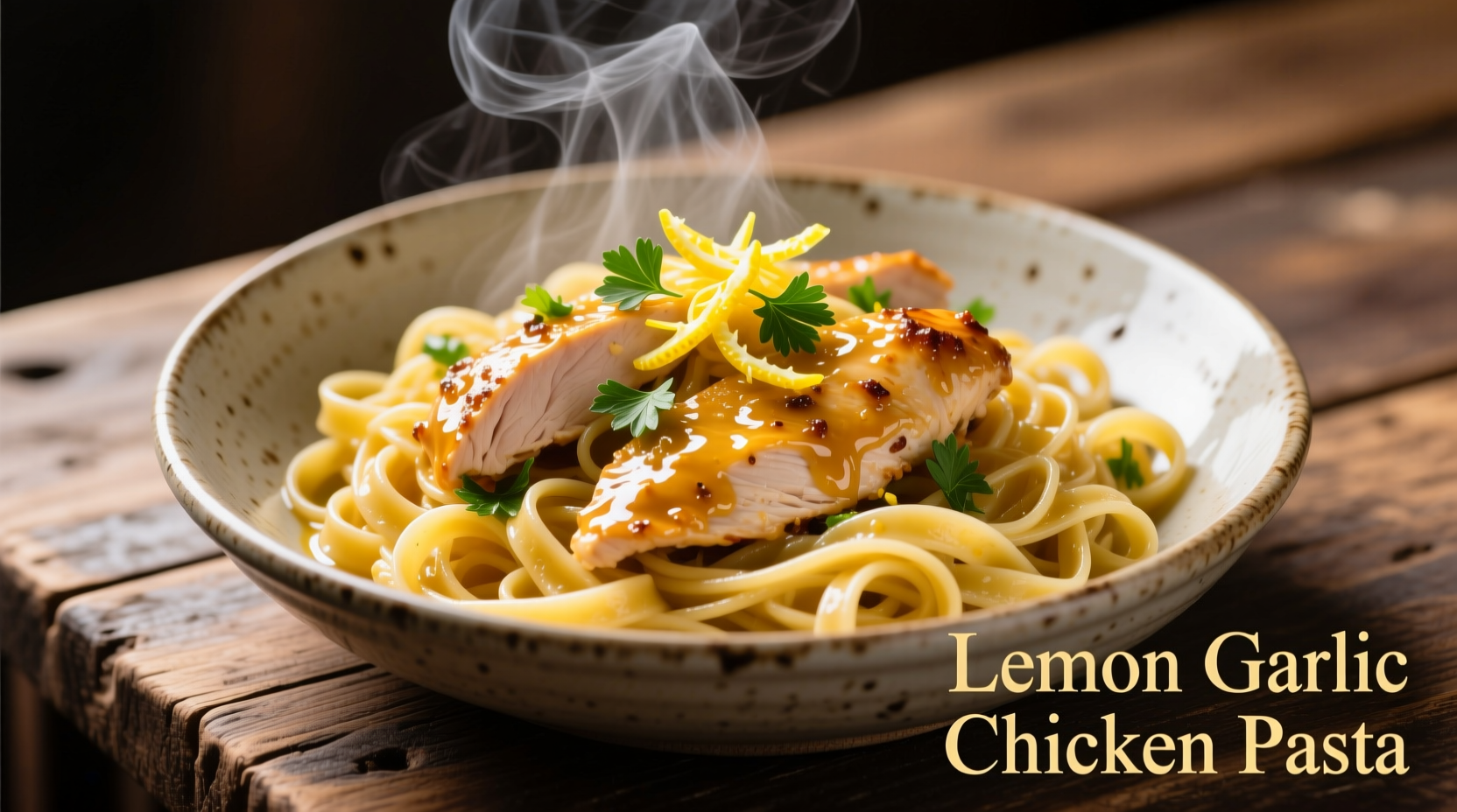 Perfect Lemon Garlic Chicken Pasta Recipe in 30 Minutes